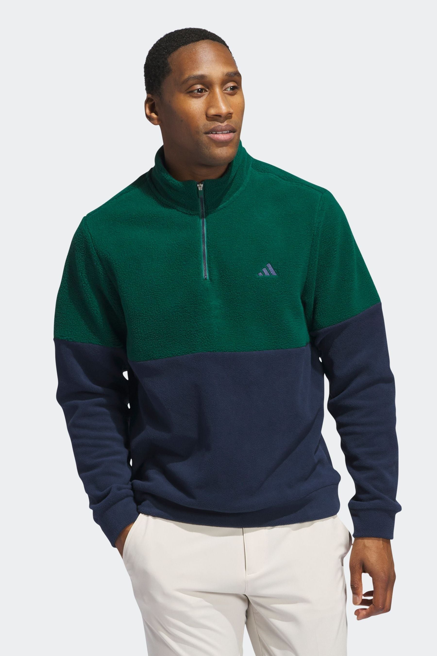 Buy adidas Golf Ultimate365 Fleece 1 4 Zip Pullover Fleece from the Next UK online shop