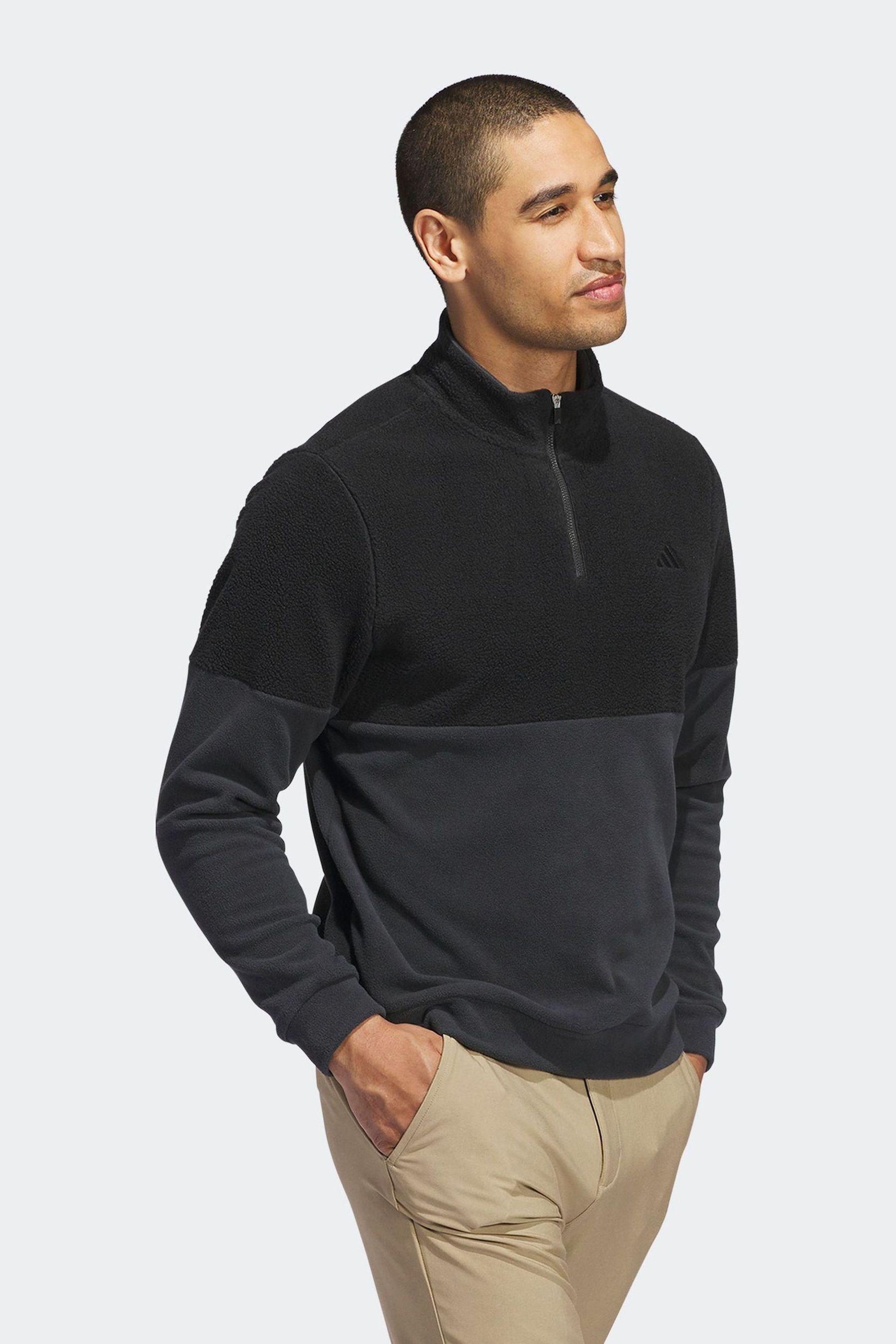 Buy adidas Golf Ultimate365 Fleece 1 4 Zip Pullover Fleece from Next Luxembourg