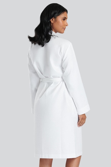 Loungeable White Waffle Robe