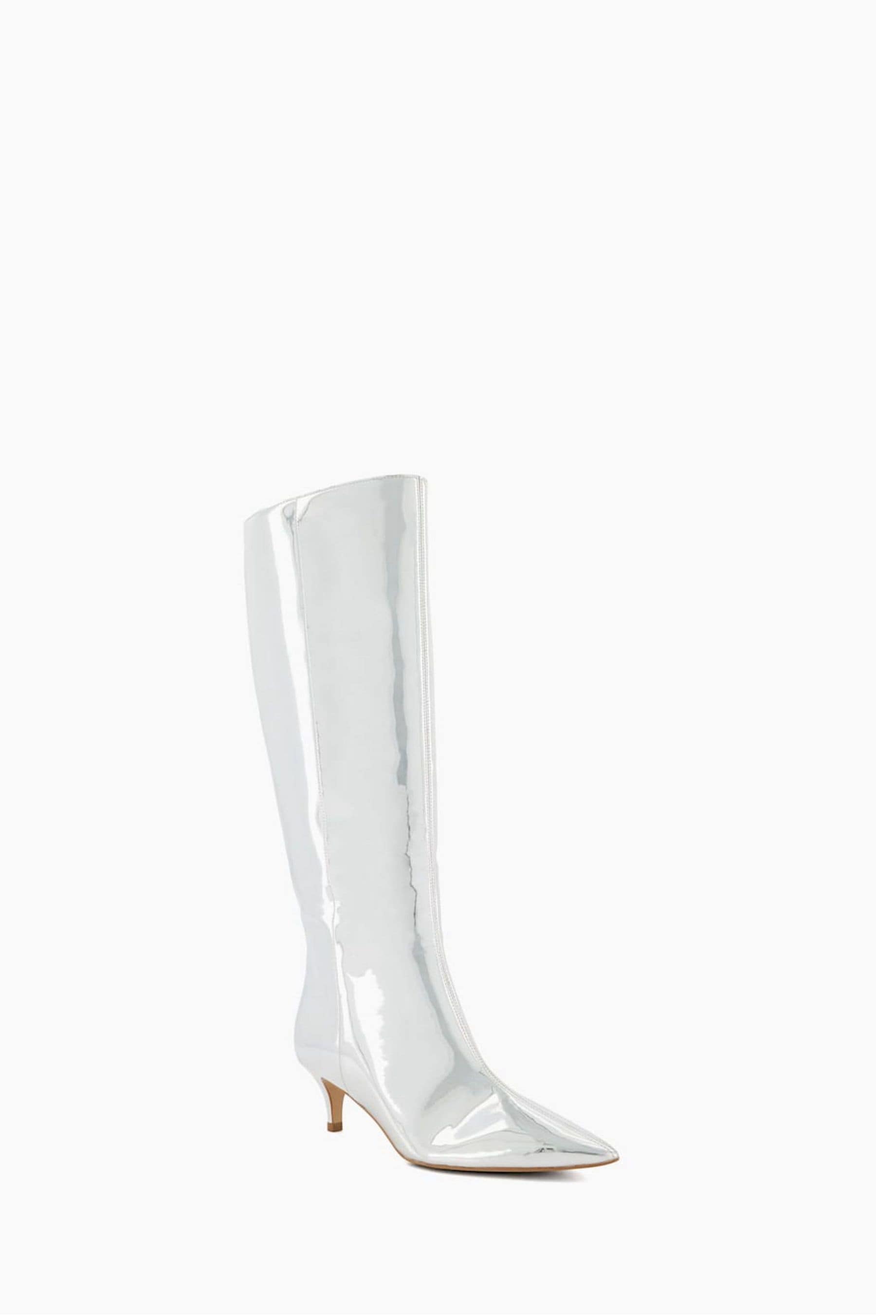 Dune kitten heel boots 2025