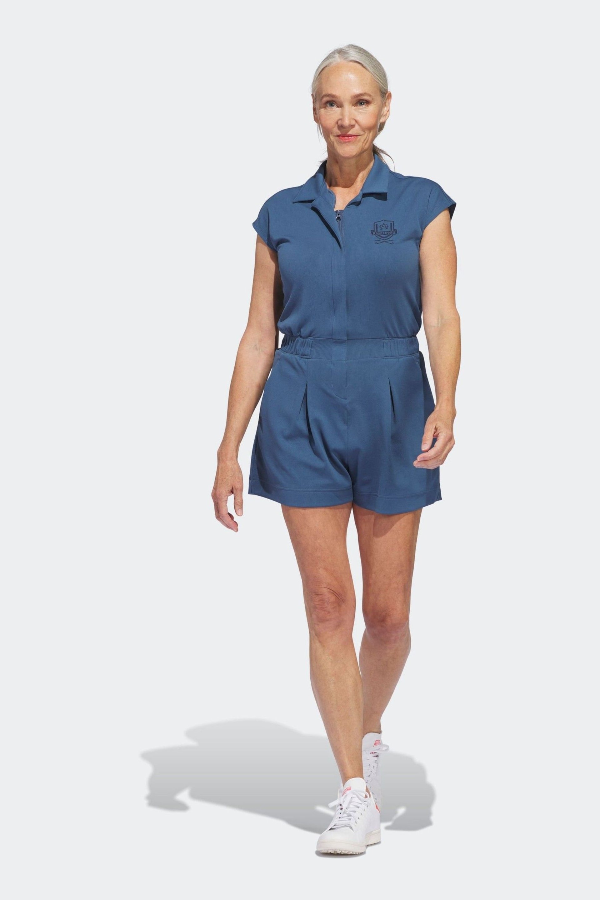 adidas Golf Navy Go-To Playsuit - Image 1 of 7