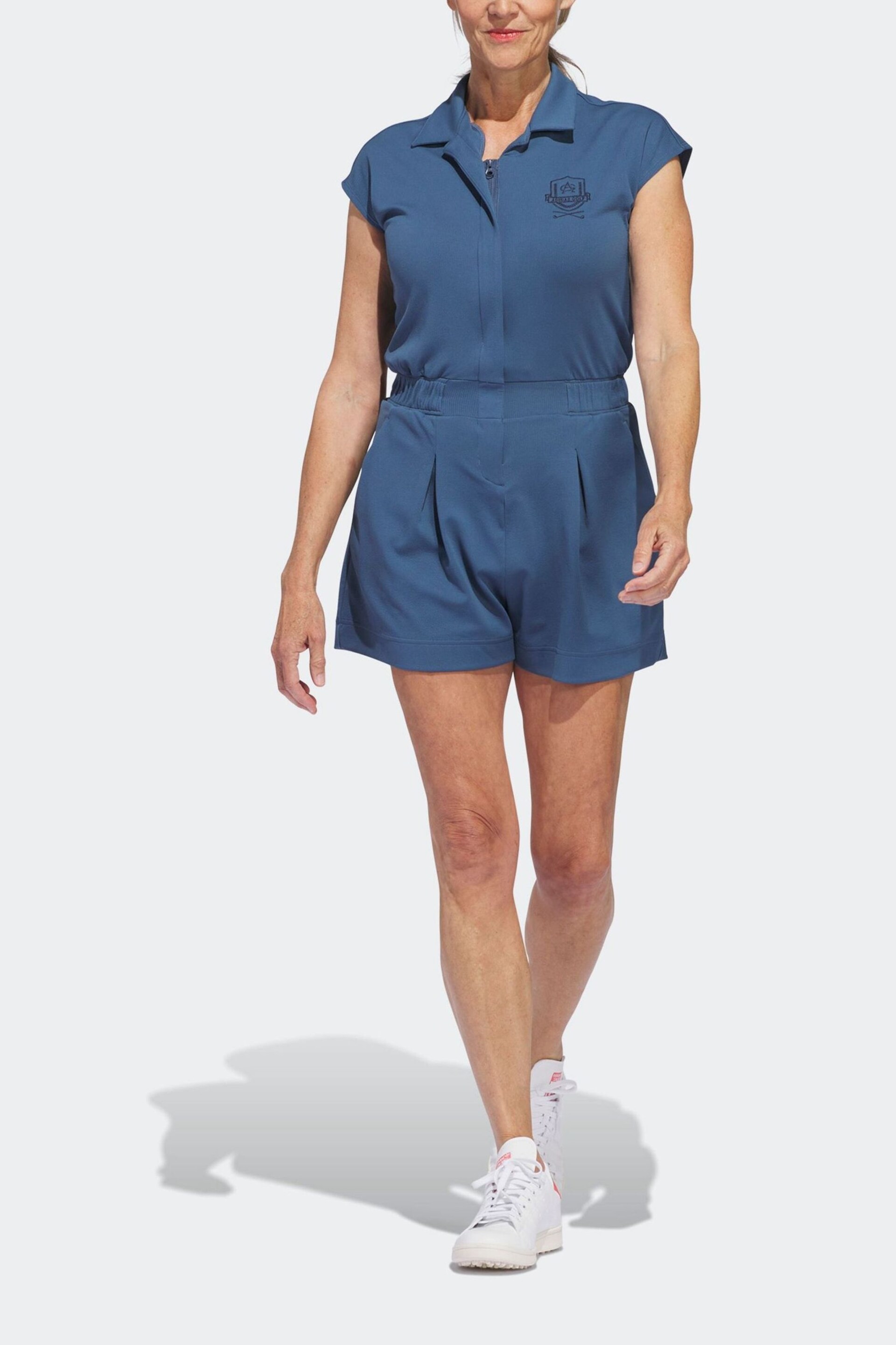 adidas Golf Navy Go-To Playsuit - Image 4 of 7