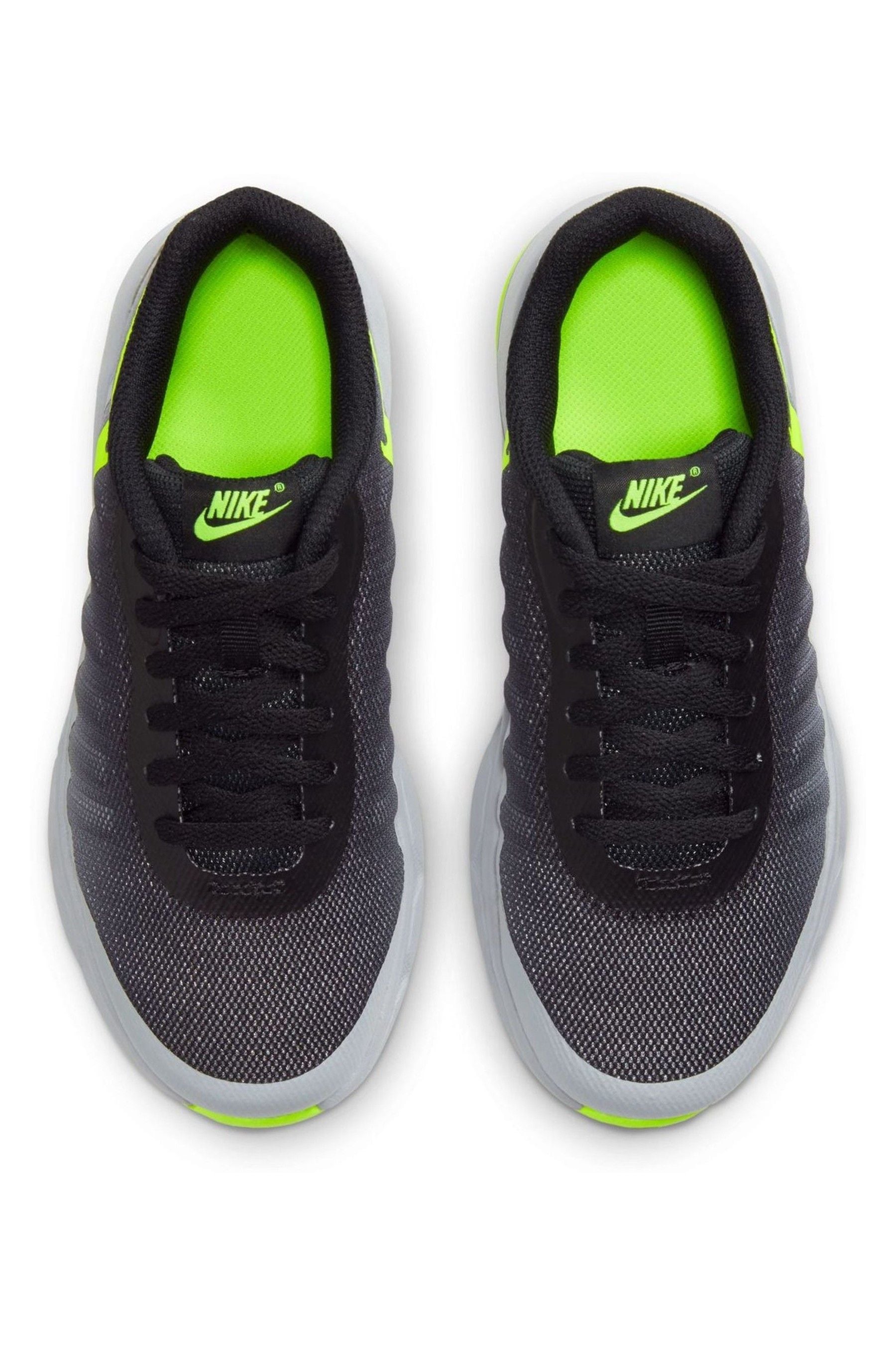 Buy Nike Black Lime Junior Air Max Invigor Trainers from the Next UK online shop