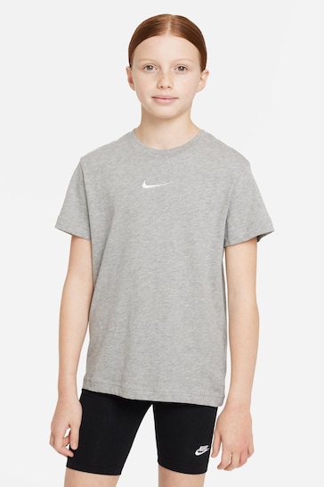 Nike Grey Oversized Essential T-Shirt