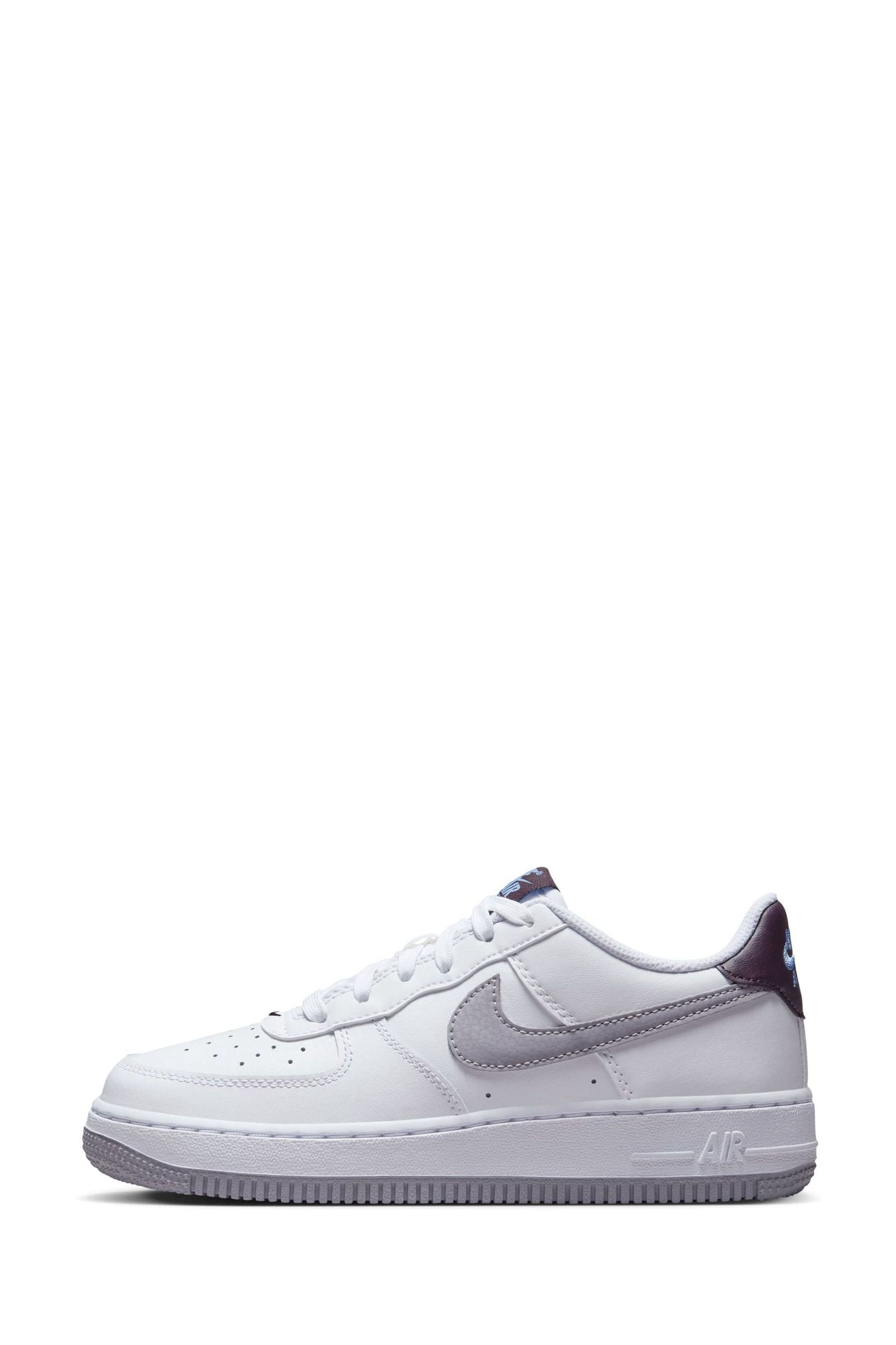 Nike white air force 1 kids clearance