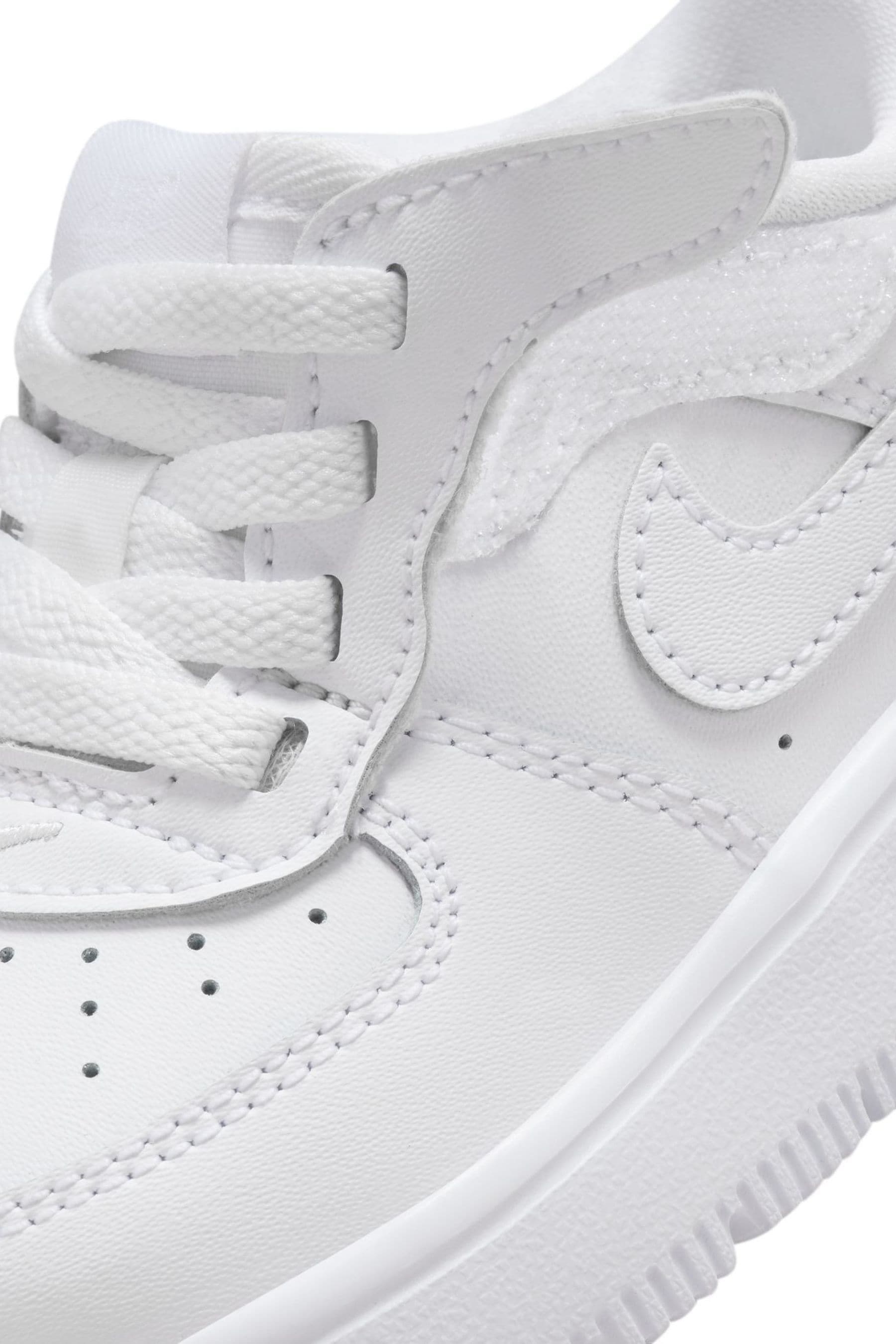 Buy Nike White Infant Air Force 1 Mid EasyOn Trainers from Next Germany