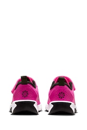 Nike Pink Junior Omni Multi Court Trainers - Image 3 of 10