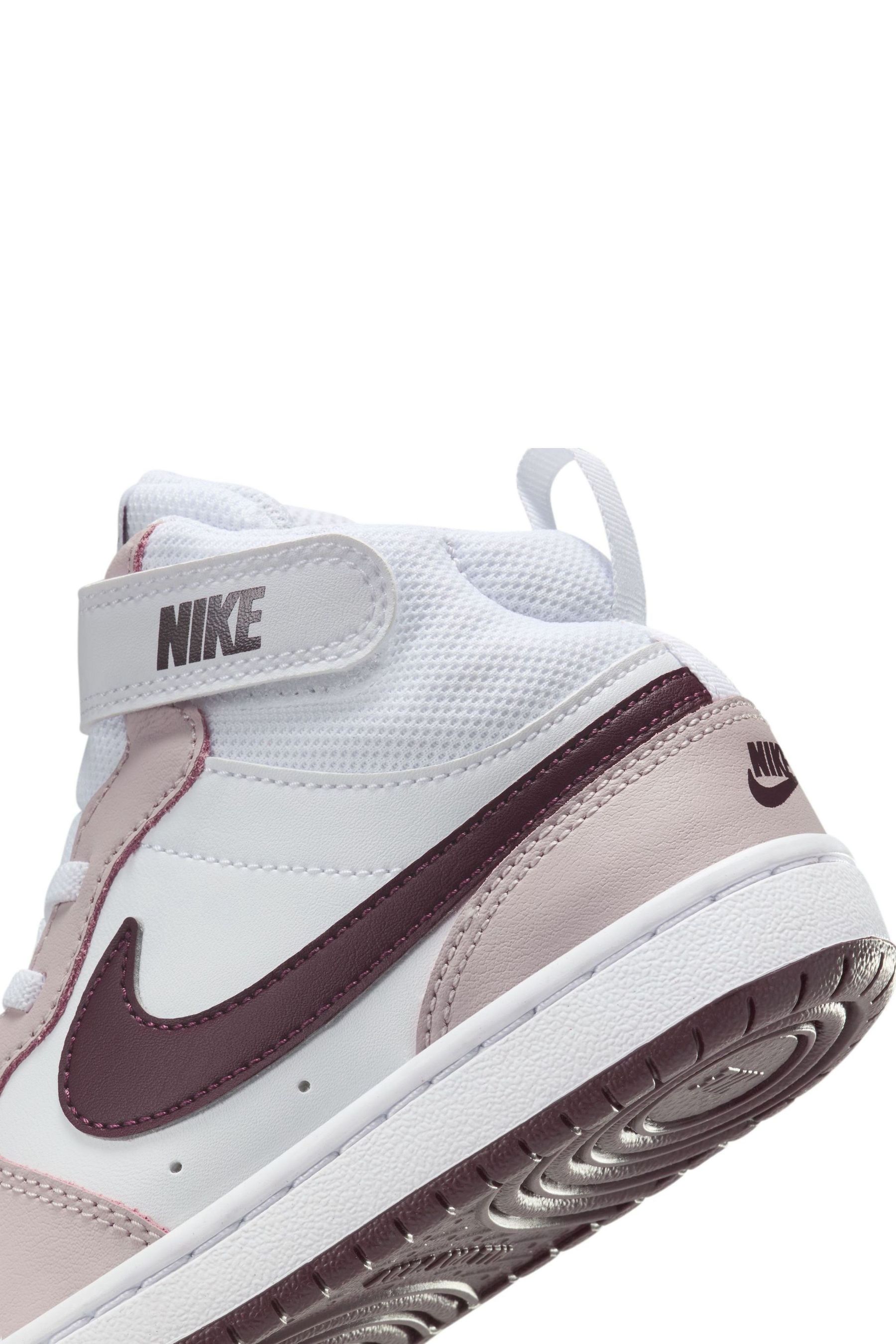 Nike court borough mid trainers top