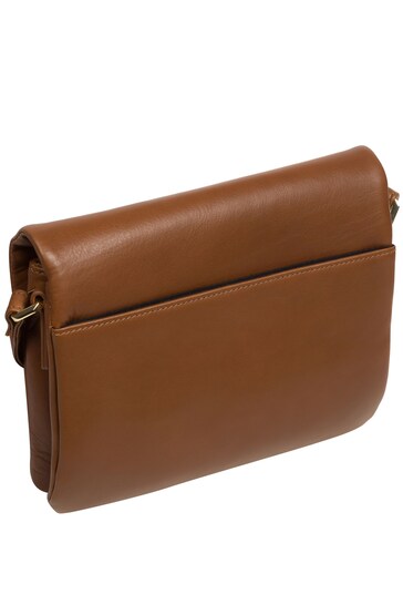 Pure Luxuries London Ella Nappa Leather Cross-Body Bag