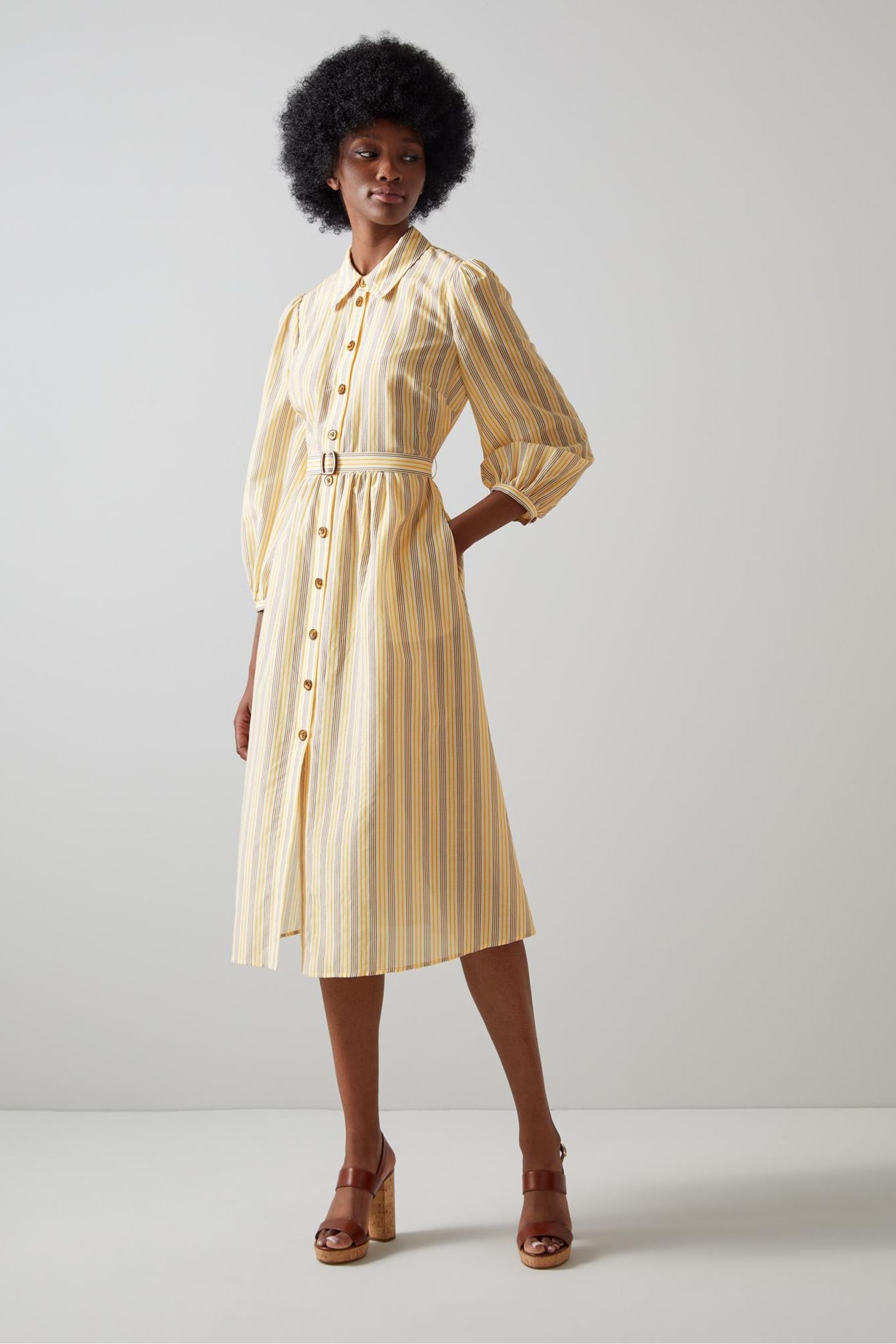 Cream silk shirt dress best sale