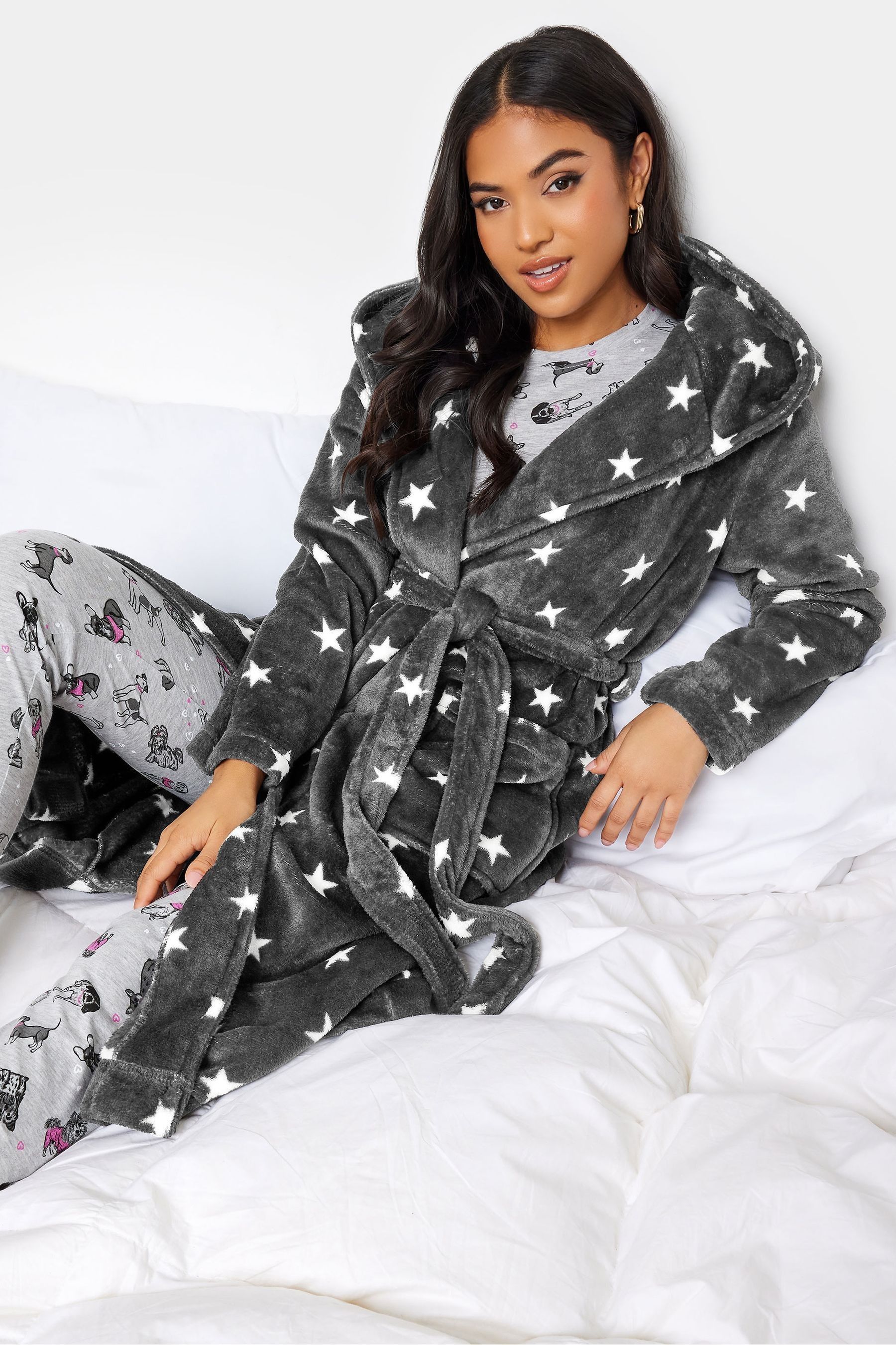 Petite dressing shop gowns uk