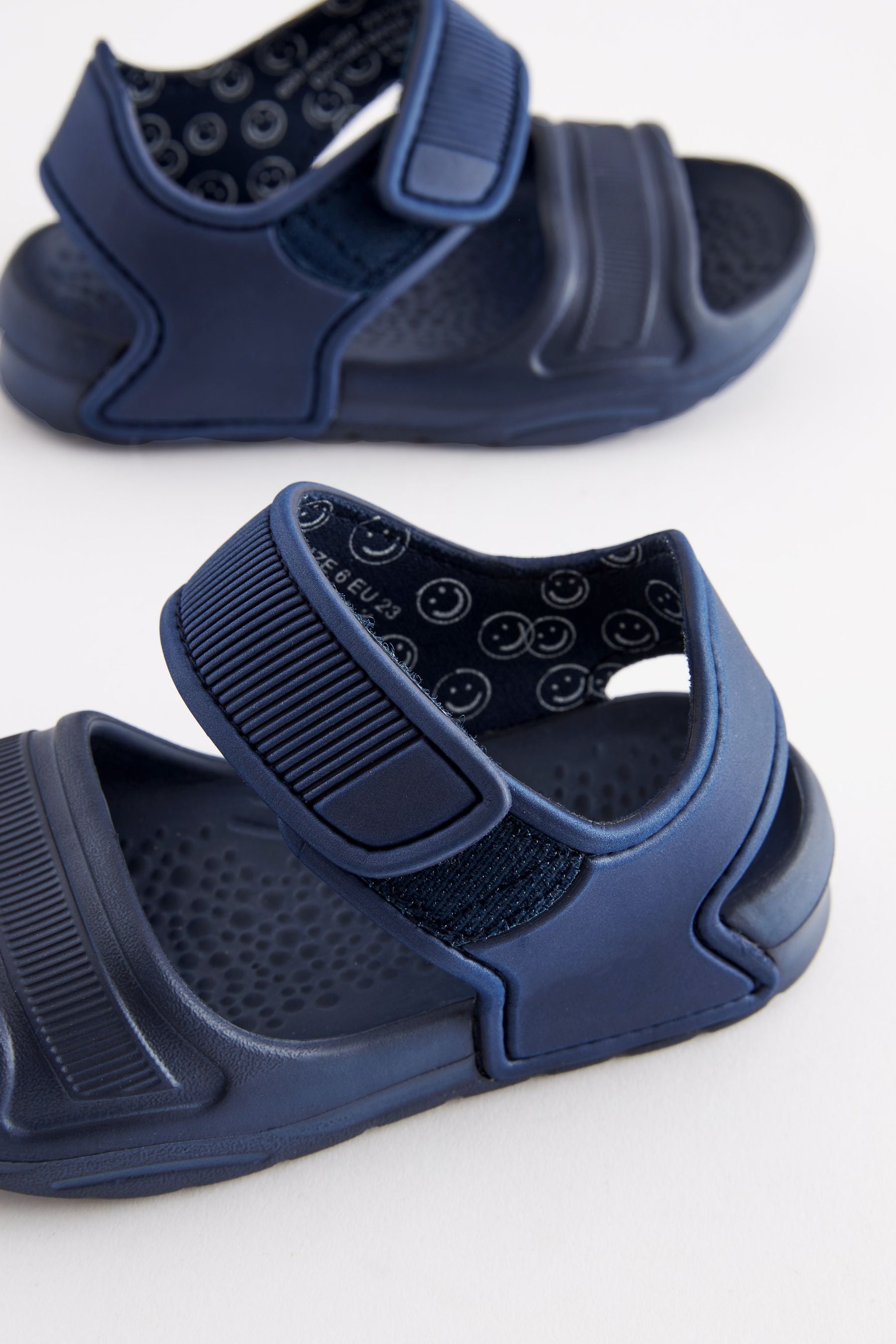 Buy Navy Blue Pool Sliders from the Next UK online shop