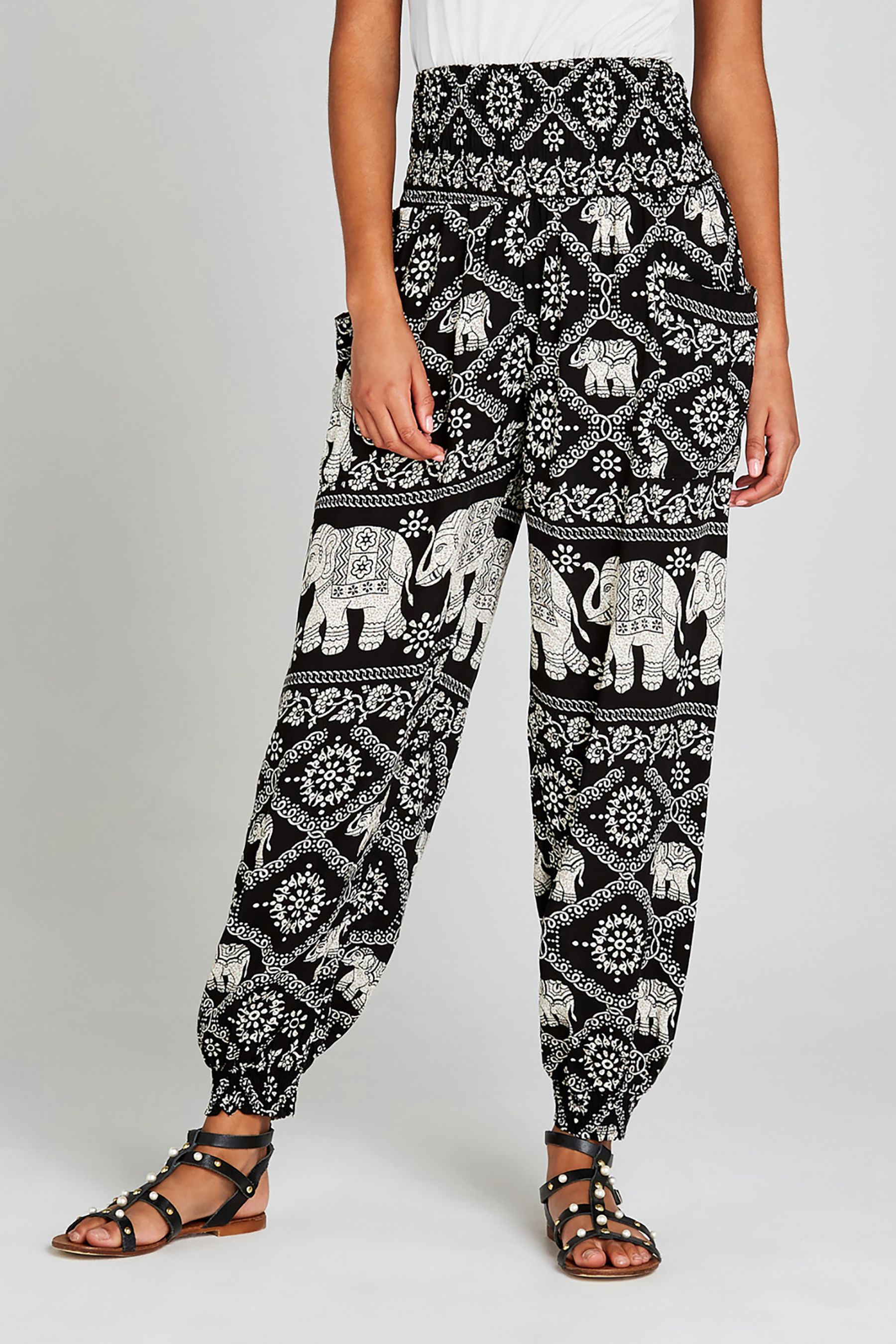 Apricot elephant trousers store