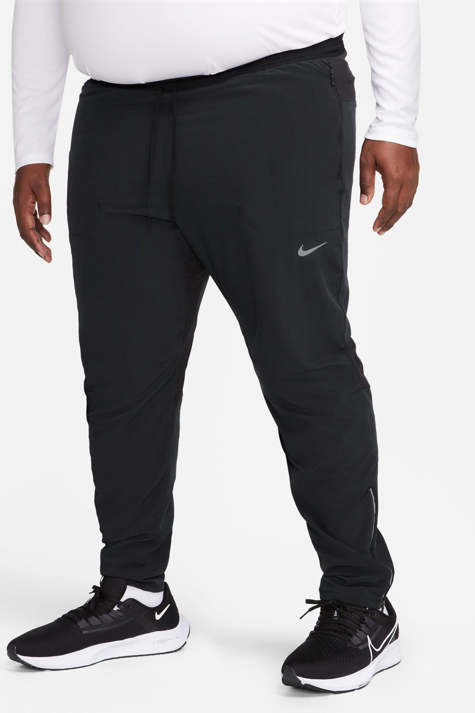 Buy Nike Black Dri FIT Phenom Woven Running Joggers from the Next UK online shop
