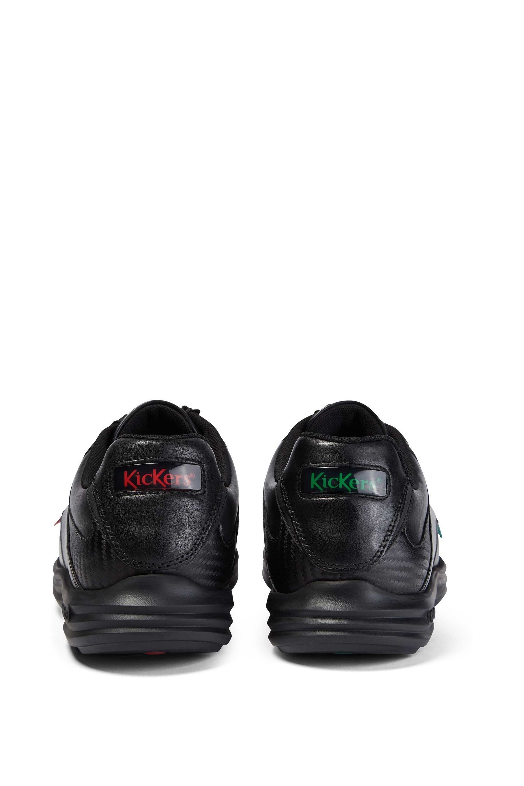 Kickers Black Reasan Lace Shoes