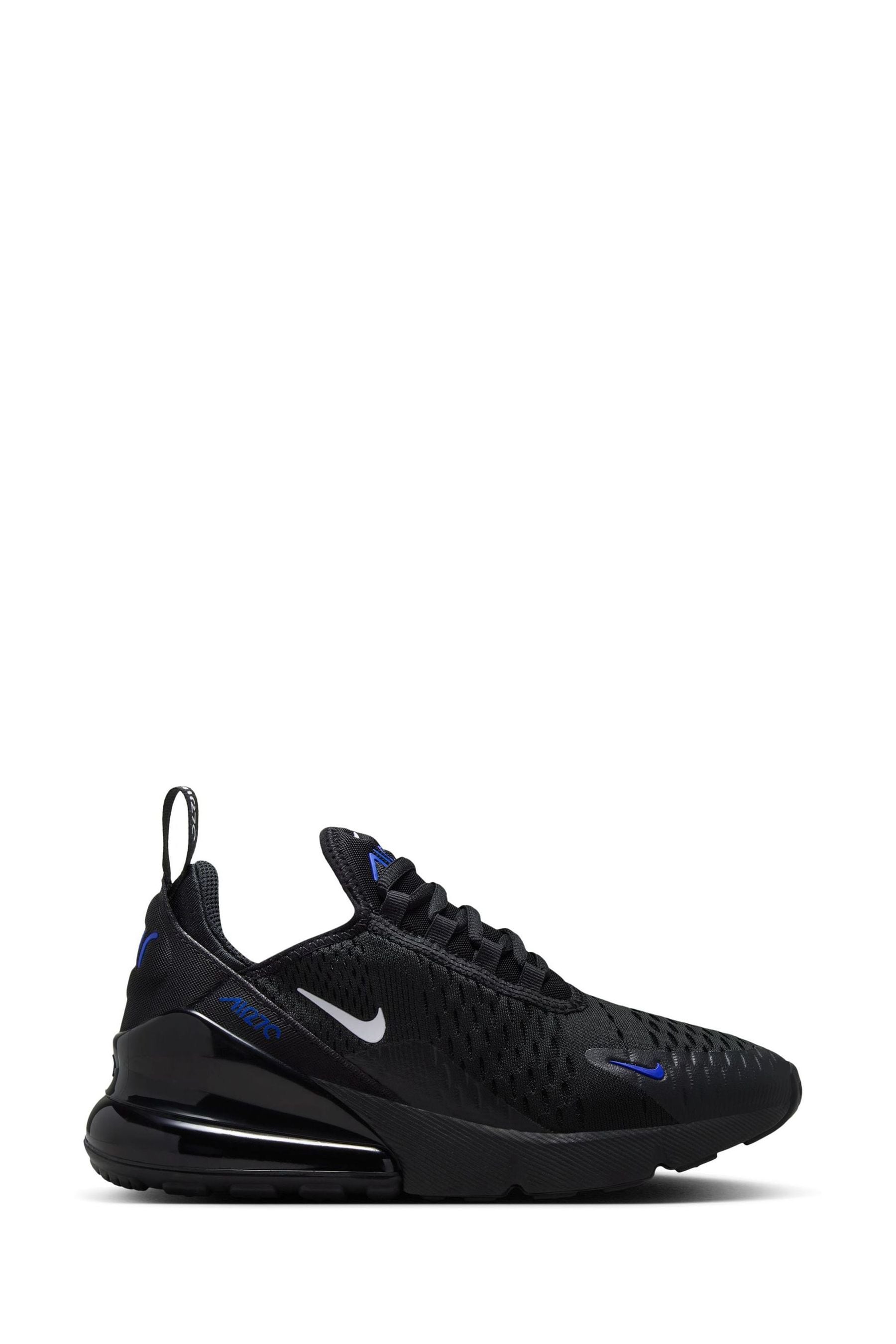 Nike junior air max 270 trainer white/black/white cheap