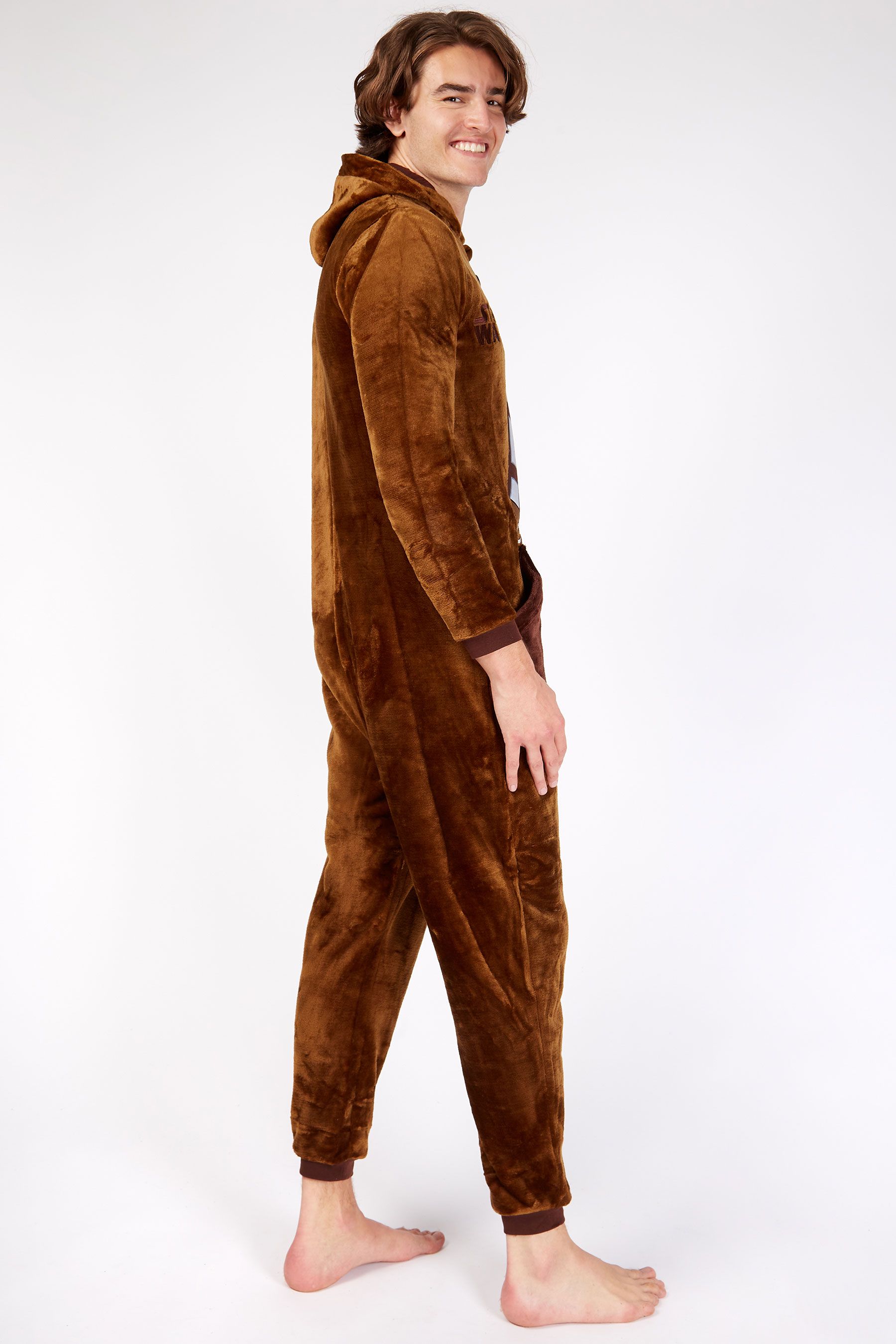 Buy Character Brown Mens Star Wars Chewbacca All in One from the