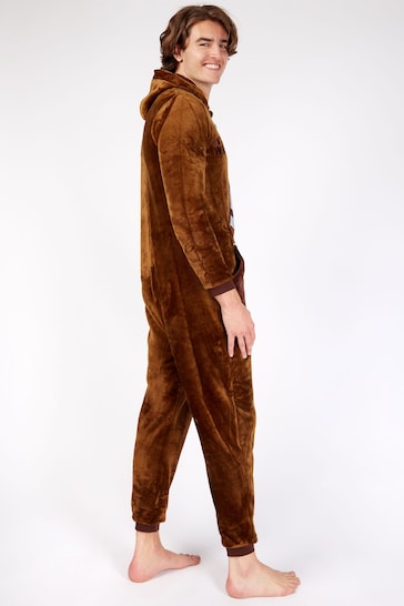 Character Brown Mens Star Wars Chewbacca All-in-One