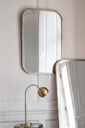 Gallery Direct Silver Bedford Rectangle Mirror