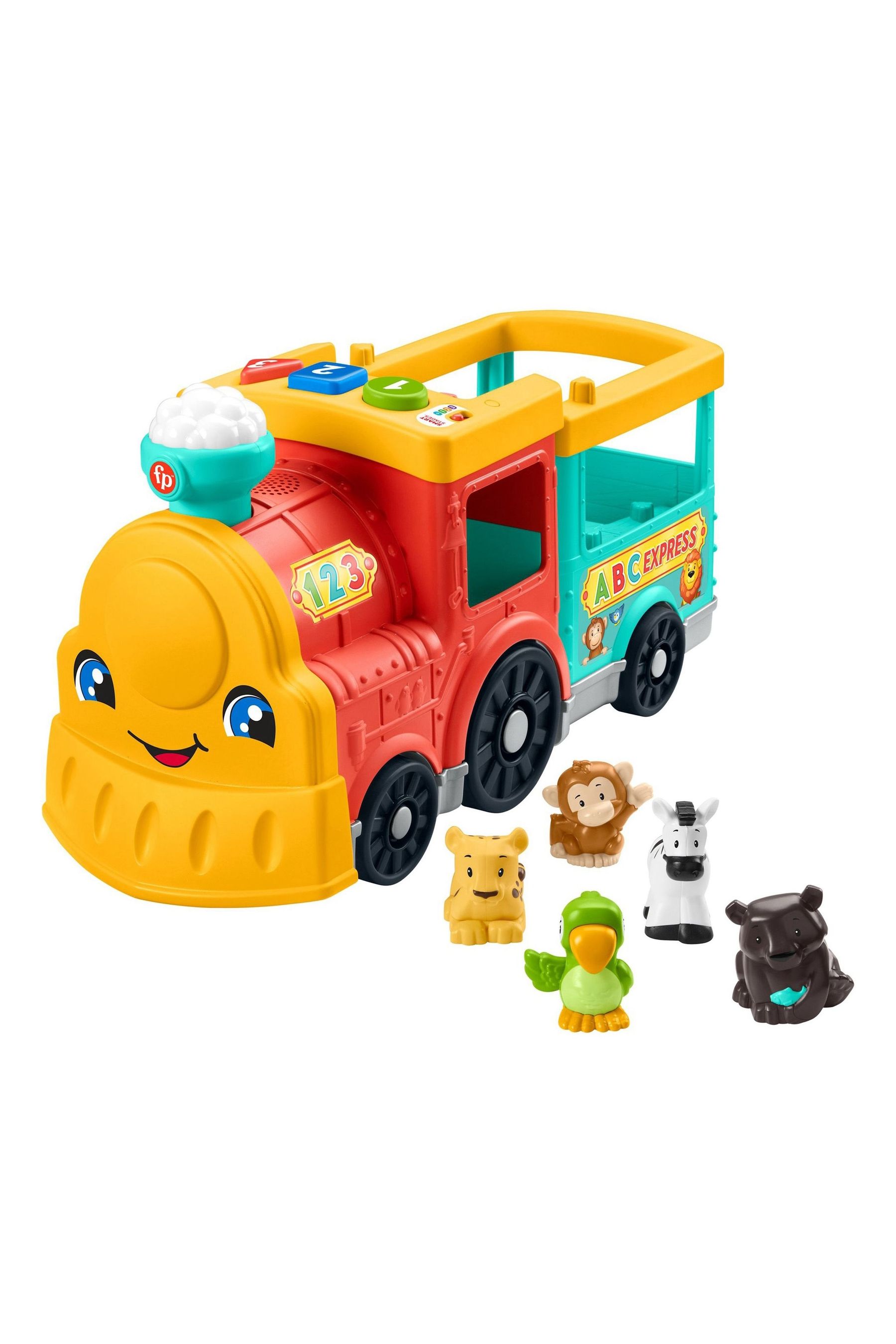 Animal train sales toy fisher price