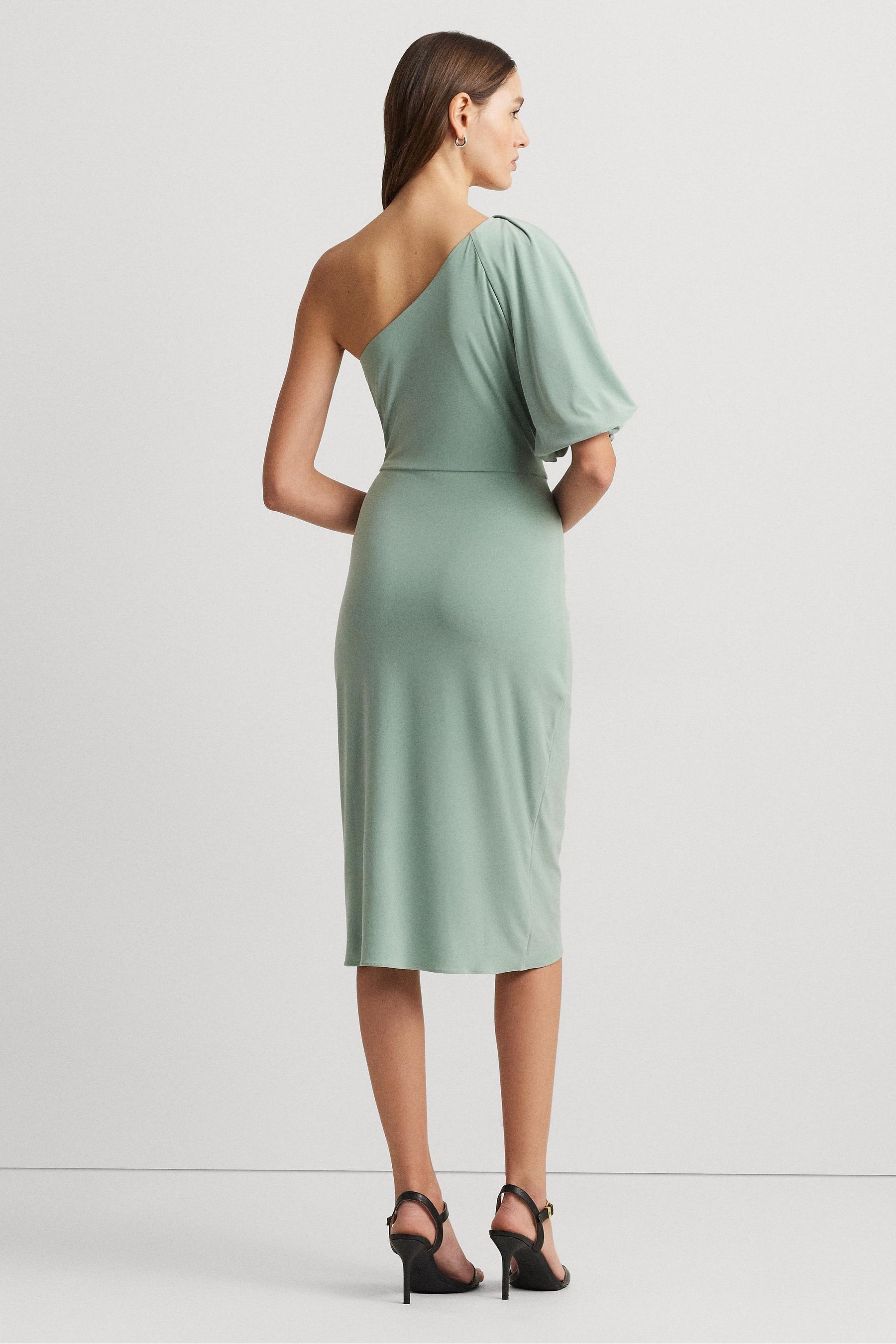 Ralph lauren side tie jersey dress cheap