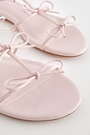 Pale Pink Regular/Wide Fit Forever Comfort ® Bow Slingback Sandals - Image 7 of 10