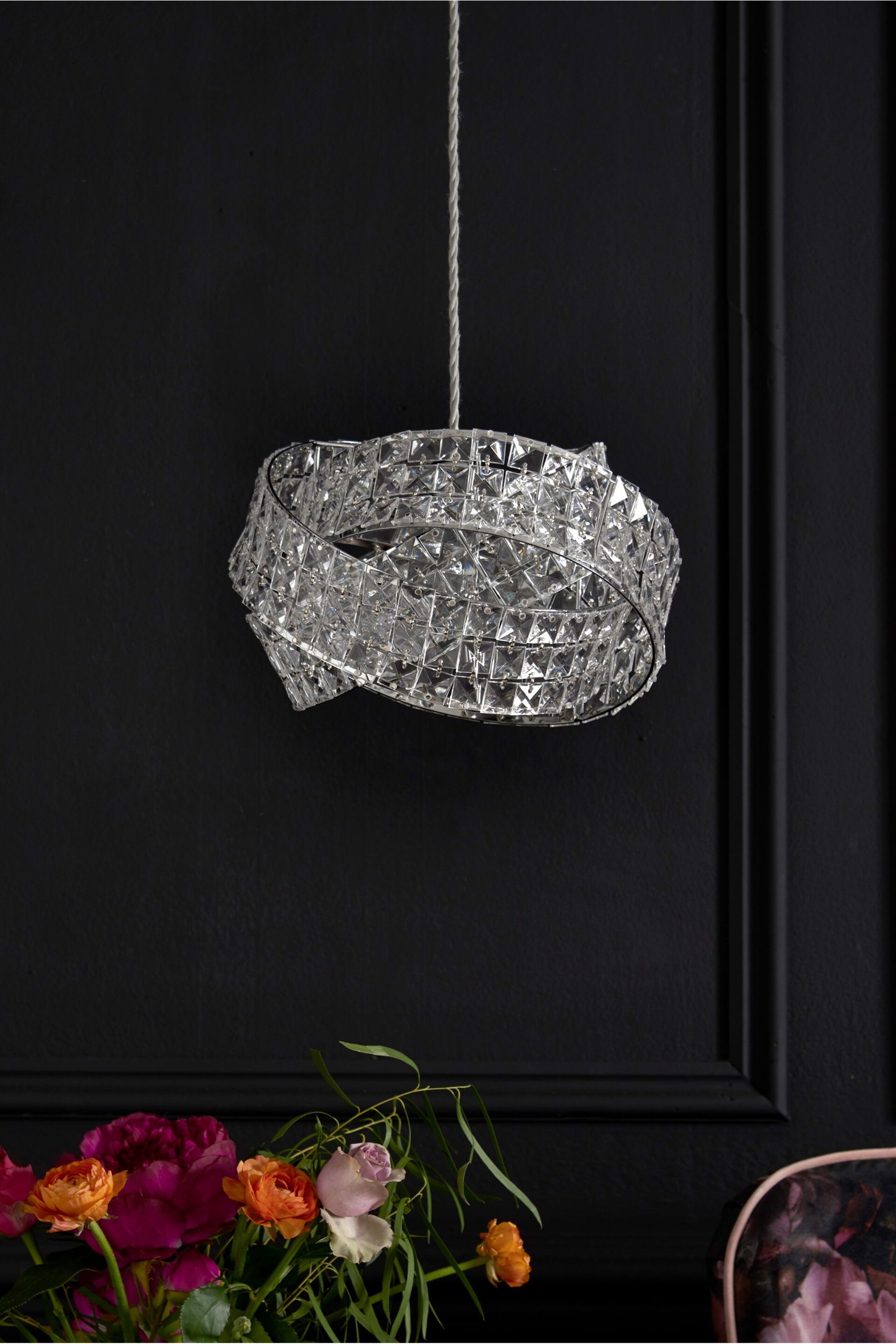 Clear Venetian Easy Fit Lamp Shade - Image 2 of 7