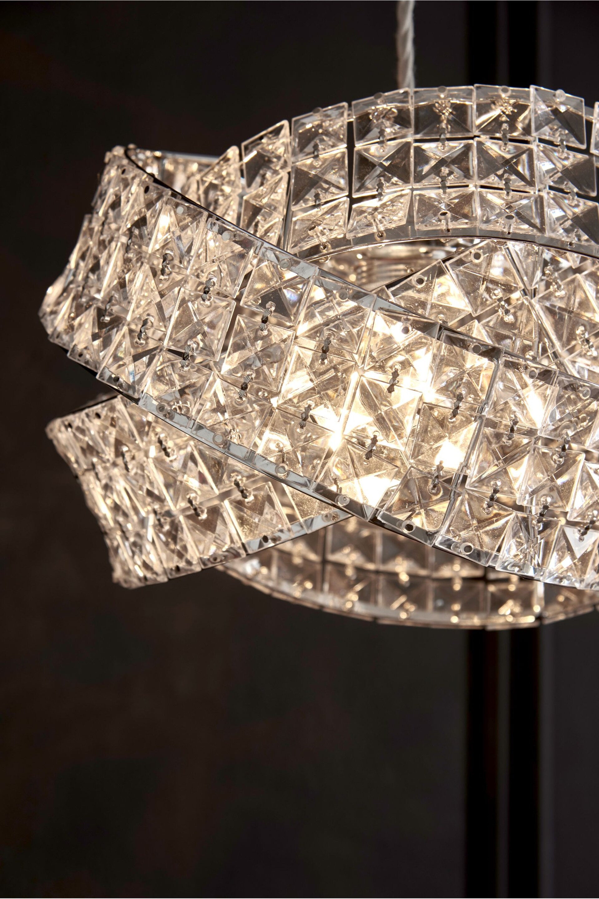 Clear Venetian Easy Fit Lamp Shade - Image 3 of 7