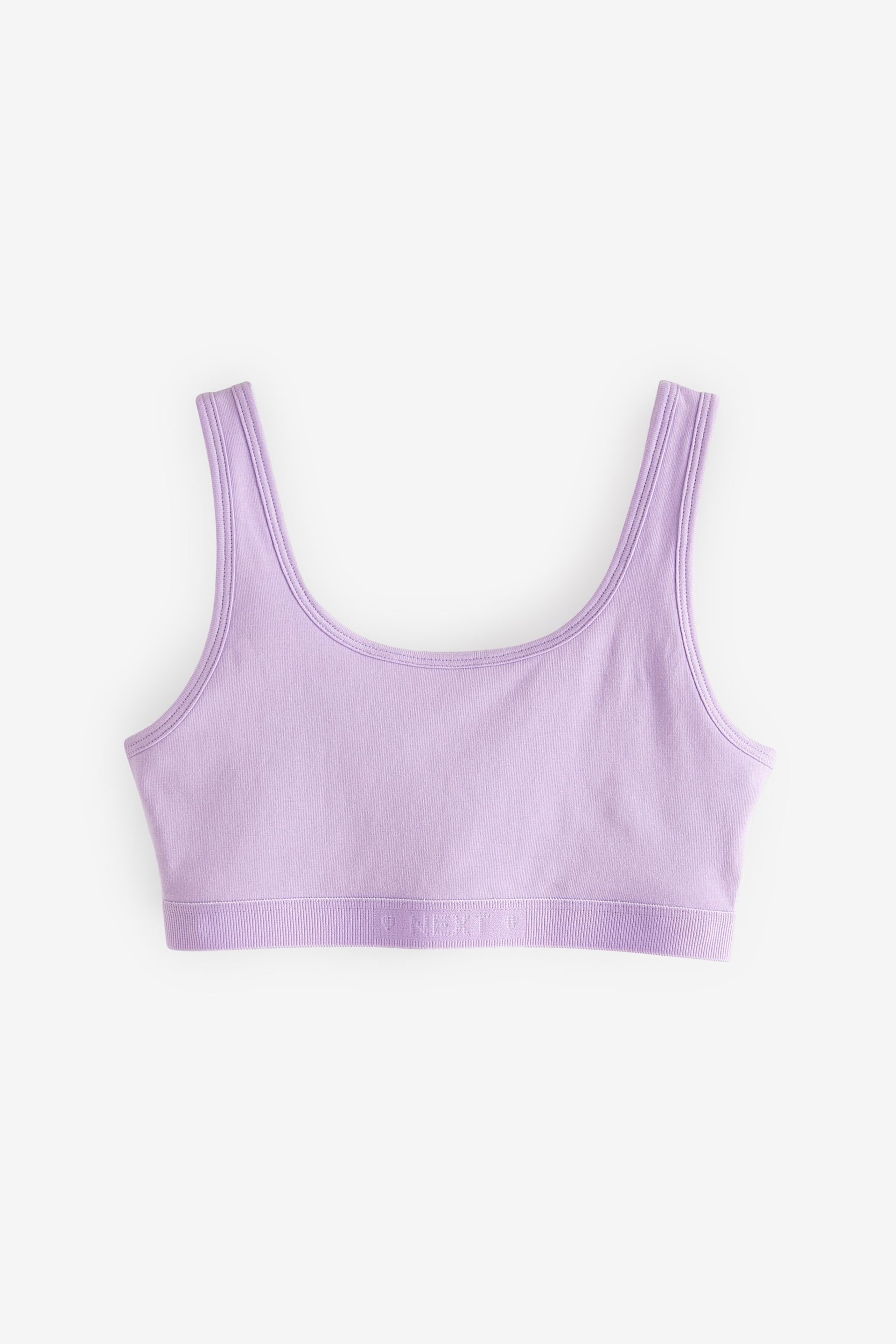 Multi Pastel Scoop Crop Top 5 Pack (5-16yrs) - Image 2 of 8