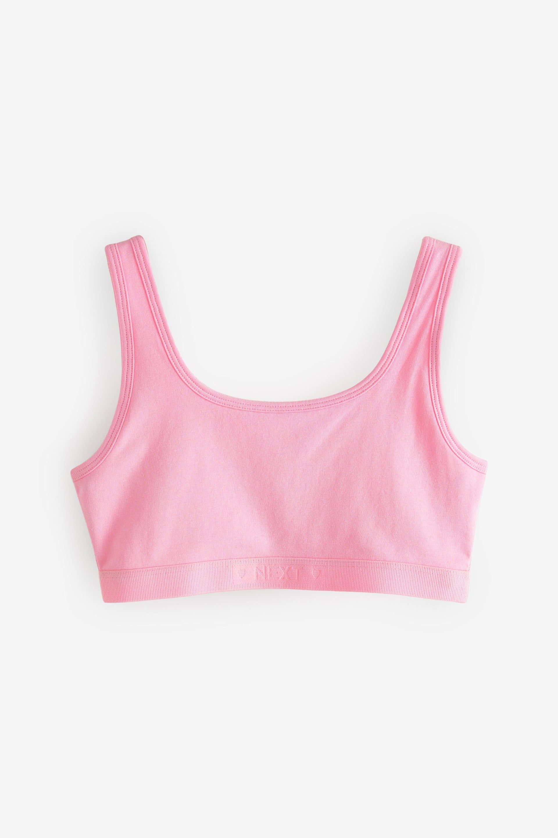 Multi Pastel Scoop Crop Top 5 Pack (5-16yrs) - Image 4 of 8