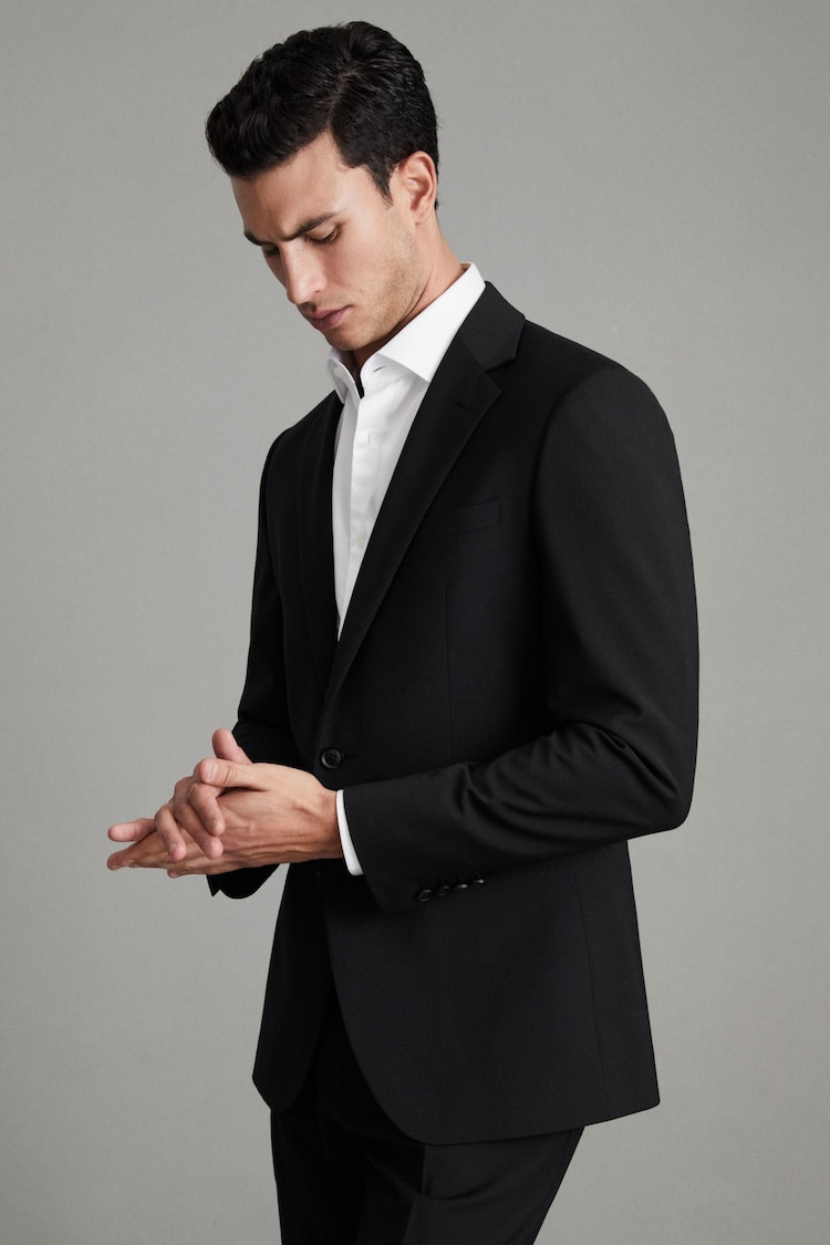 Reiss Hope モダンフィット ウール混 シングルブレスト ブレザー - Image 8 of 8