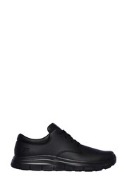 Skechers Black Flex Advantage Fourche Slip Resistant Work Mens Shoes - Image 1 of 5