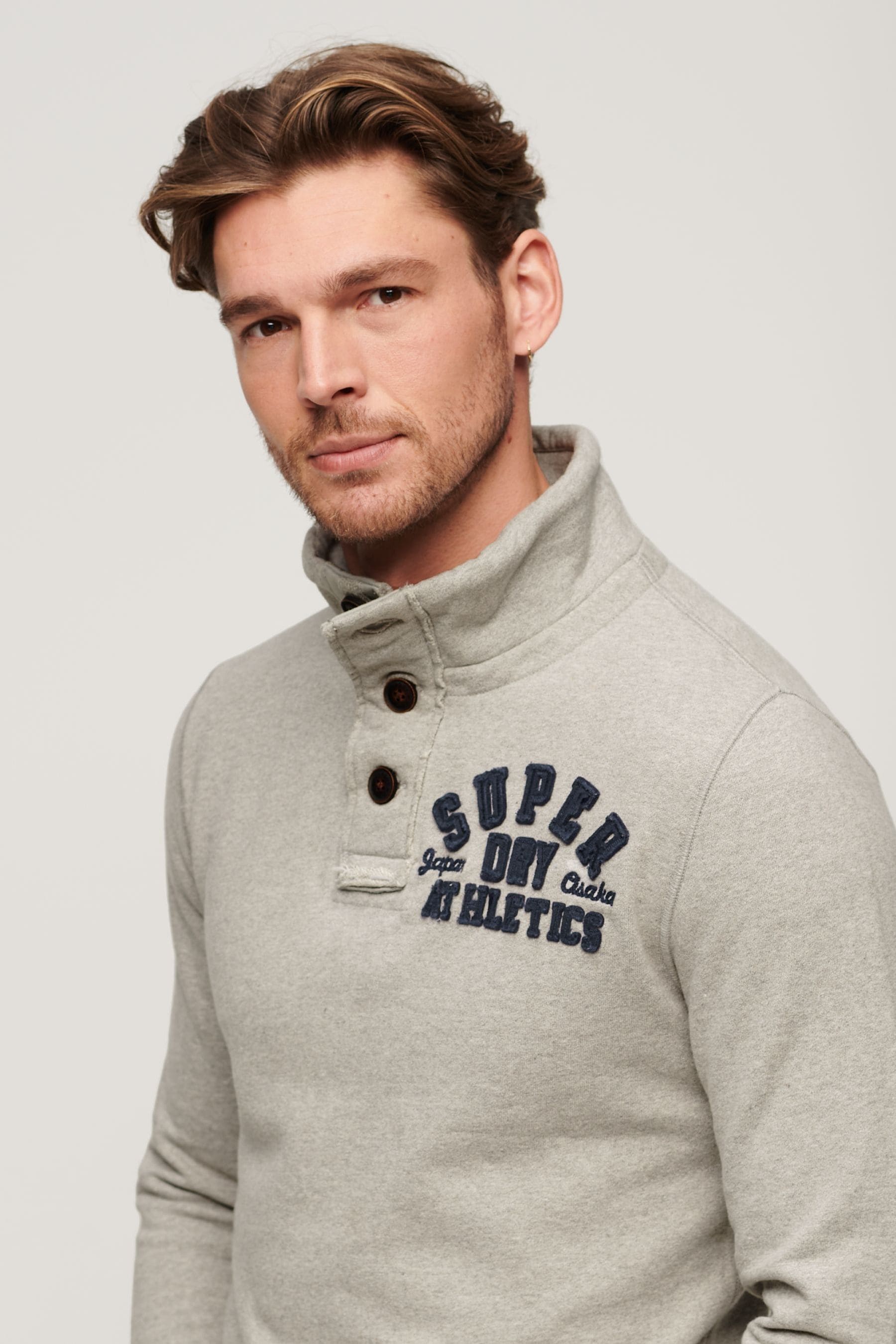 Superdry henley jumper store