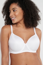 Black/White/Nude DD+ Pad Full Cup Smoothing T-Shirt Bras 3 Pack - Image 10 of 10