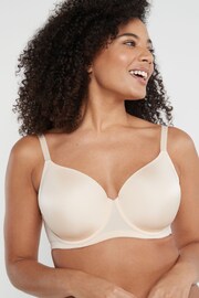 Black/White/Nude DD+ Pad Full Cup Smoothing T-Shirt Bras 3 Pack - Image 5 of 10