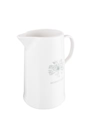 Mary Berry White Garden Agapanthus Medium Jug - Image 3 of 4