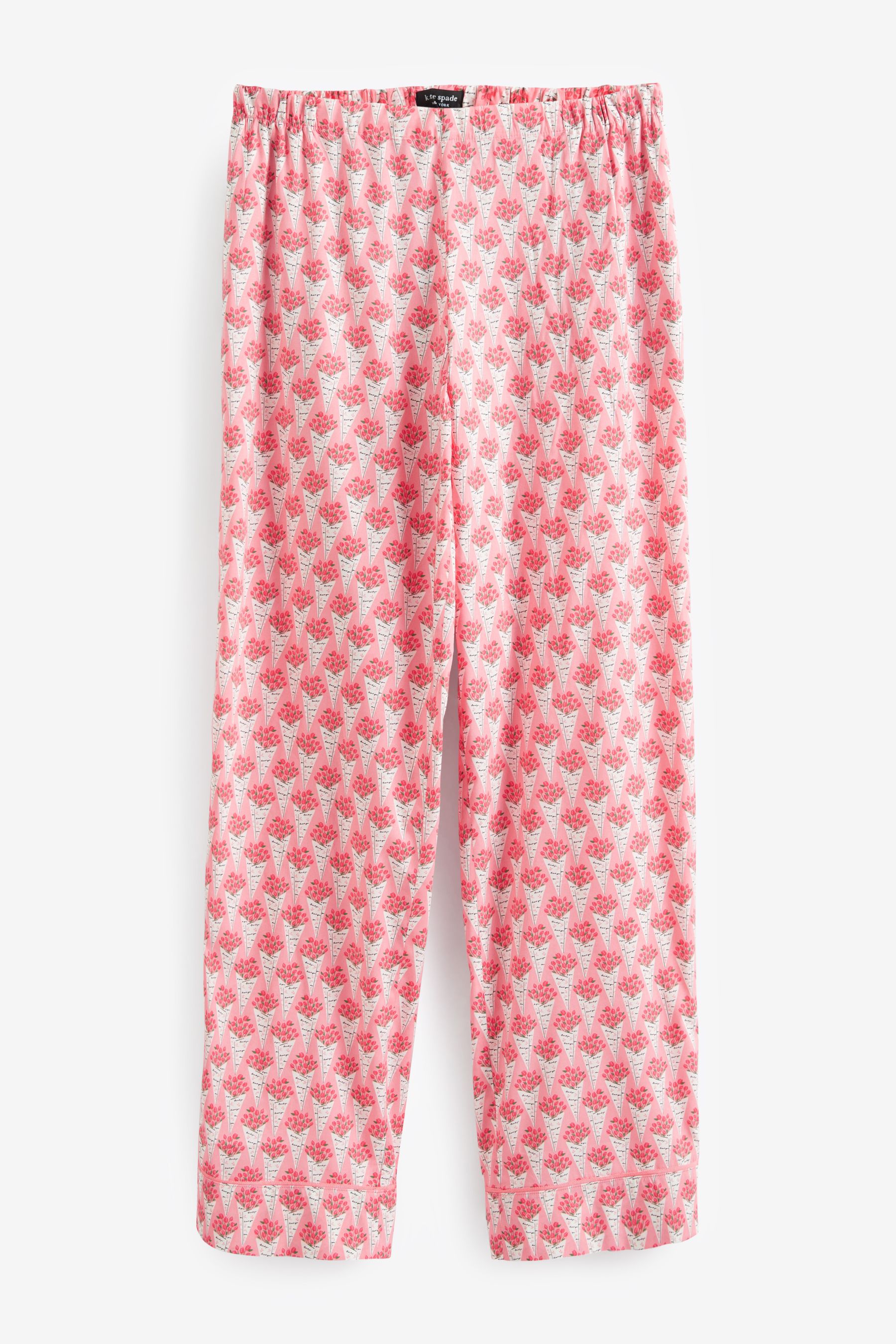 Buy kate spade new york Pink Cotton Flower Print Pyjamas Set from Next Belgium