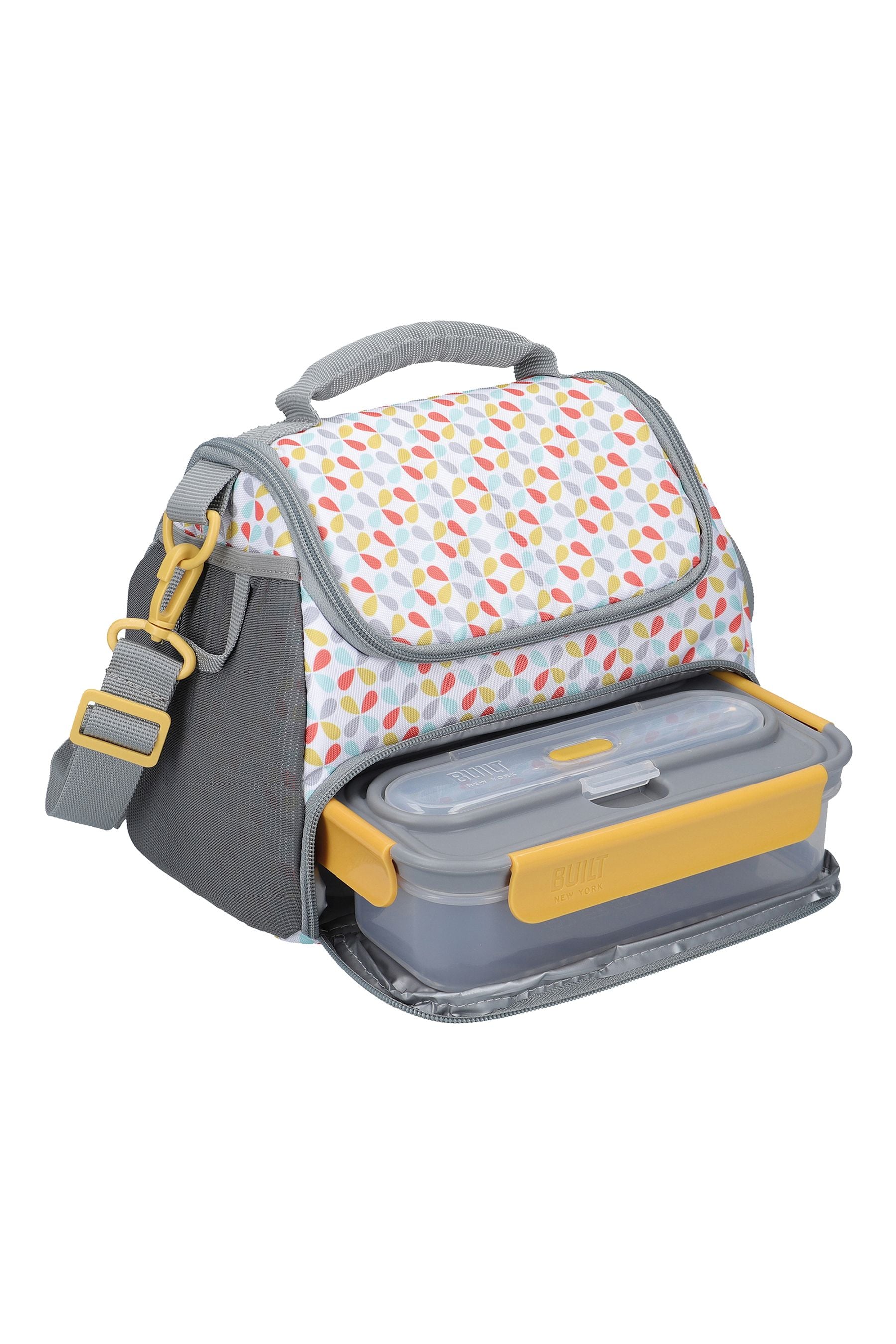 BUILT Grey Stylist 6 Litre Lunch Bag