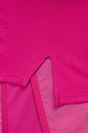 Nike Fushsia Pink Dri-FIT Race Short Sleeve Running Top - Image 5 of 5