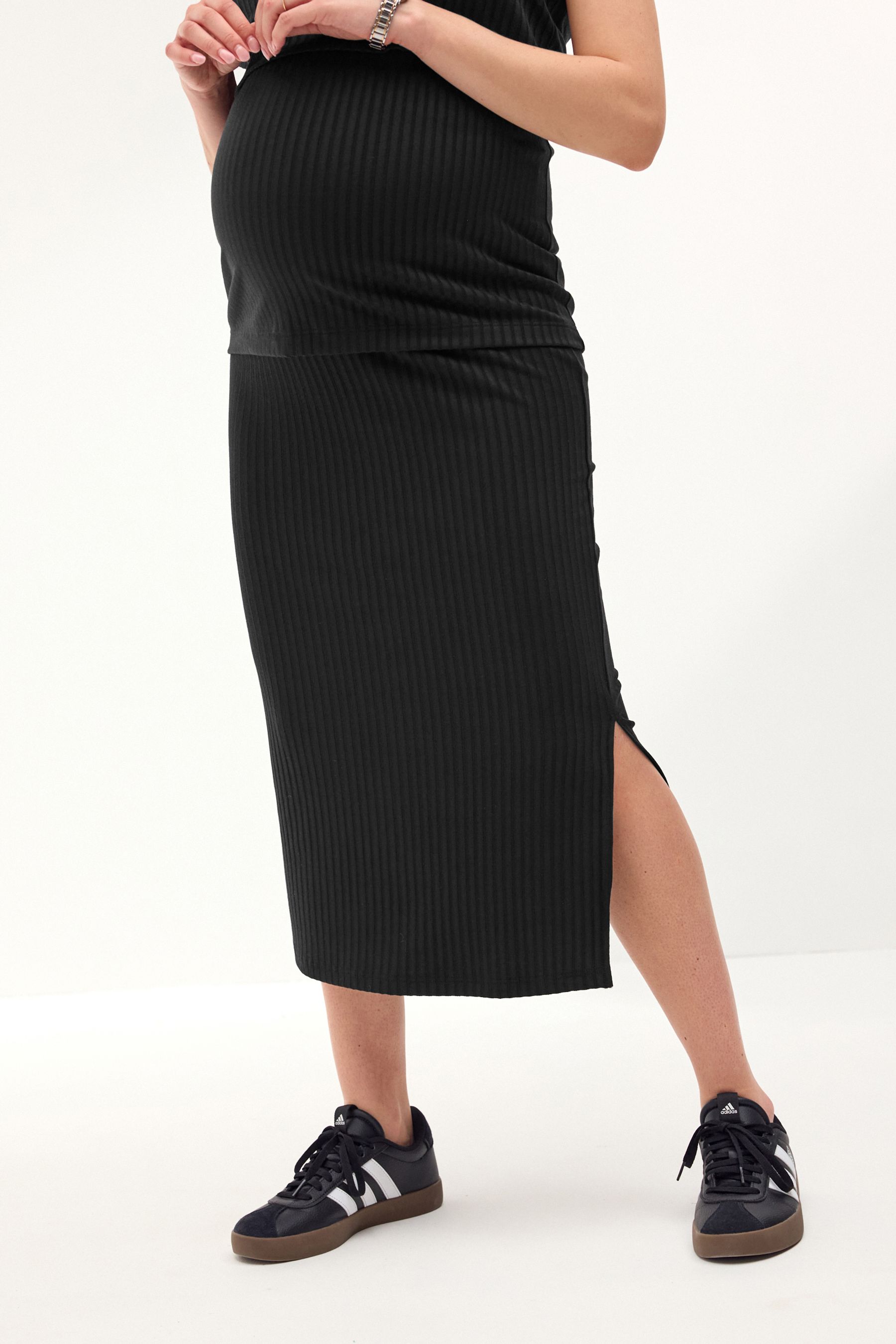 Black maternity skirt uk shop