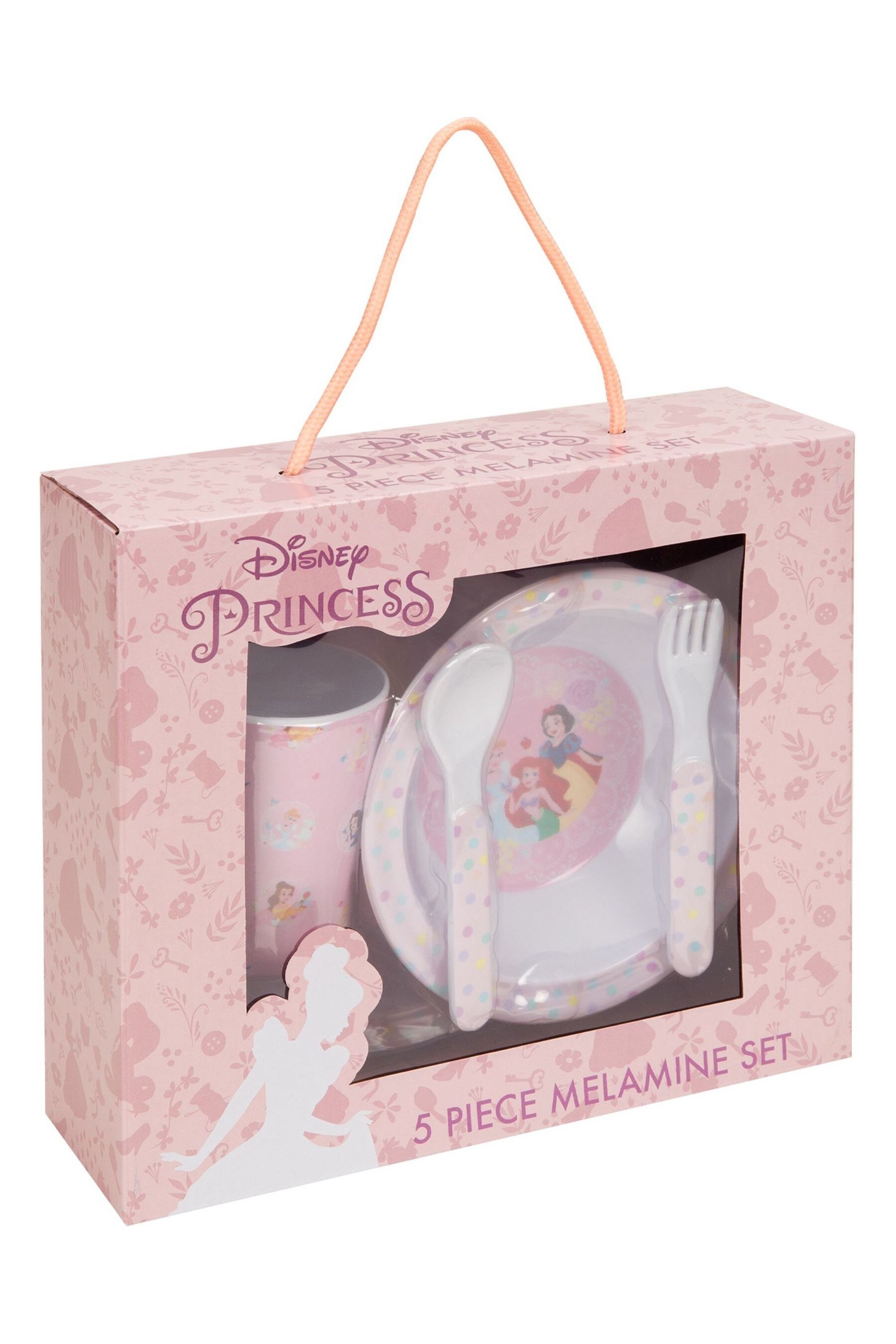 Buy Disney 5 Piece Pink True Princess Breakfast Set from the Next UK online shop