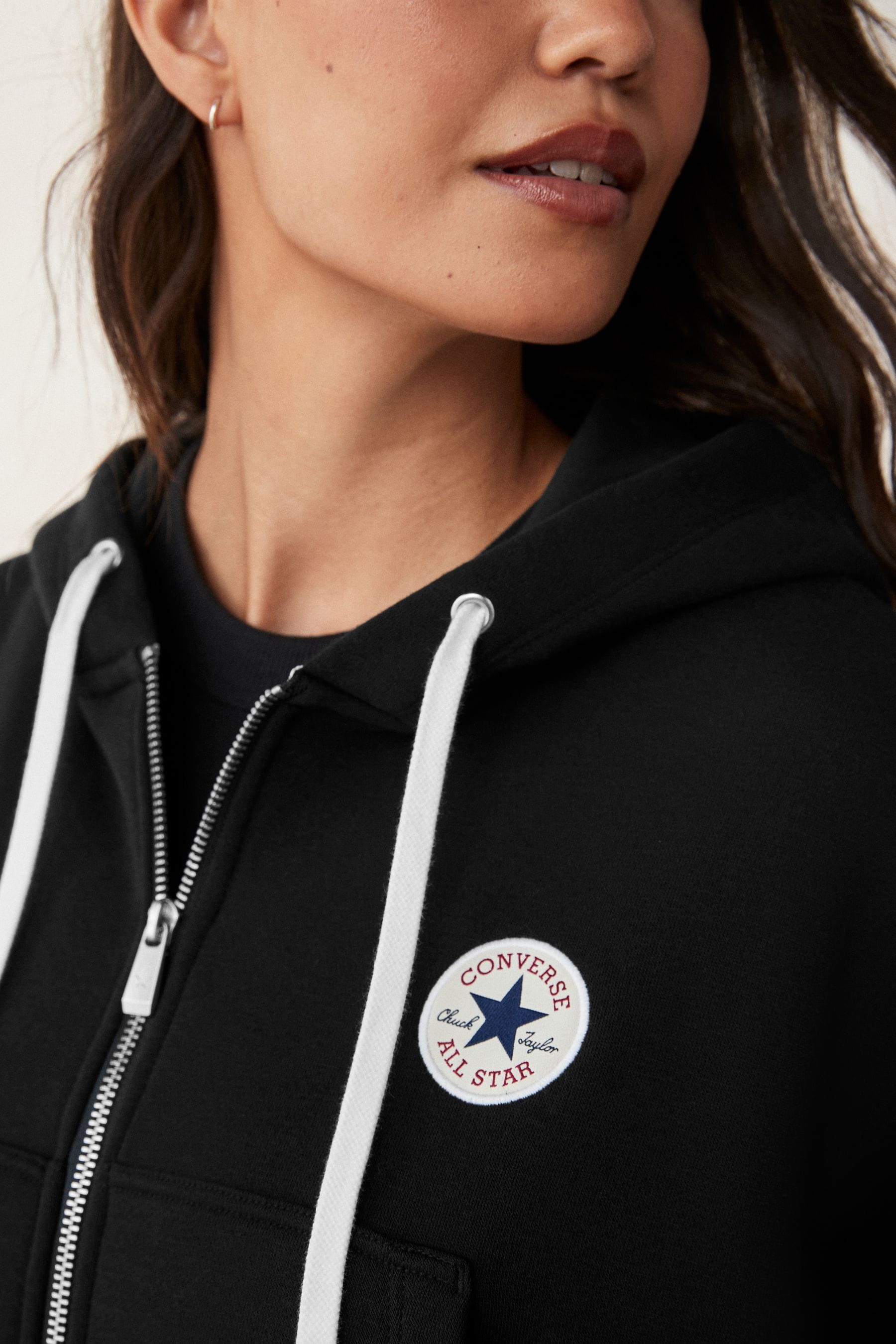 Converse full zip hoodie hot sale