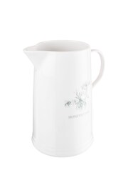 Mary Berry White Garden Honeysuckle Large Jug - Image 3 of 4