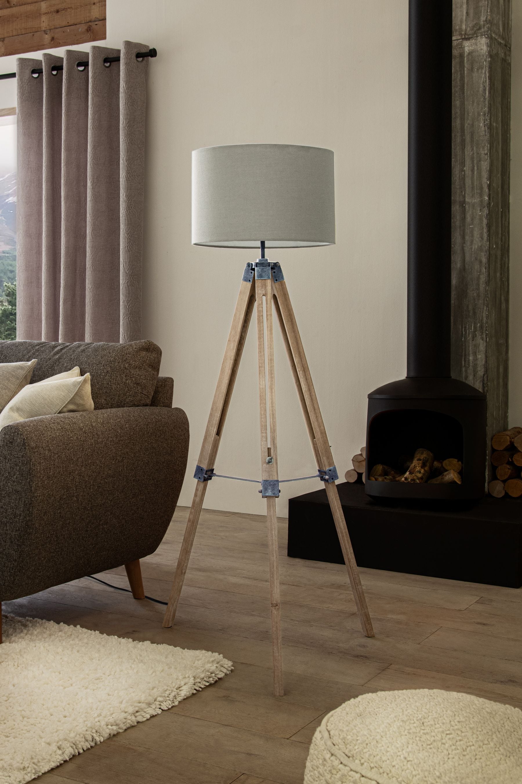 Alpine tripod floor lamp 2025