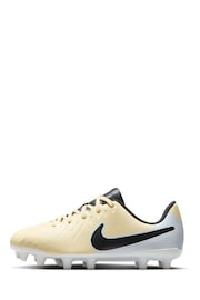 Nike Yellow Jr Tiempo Legend 10 Club Multi Ground Football Boots - Image 4 of 11