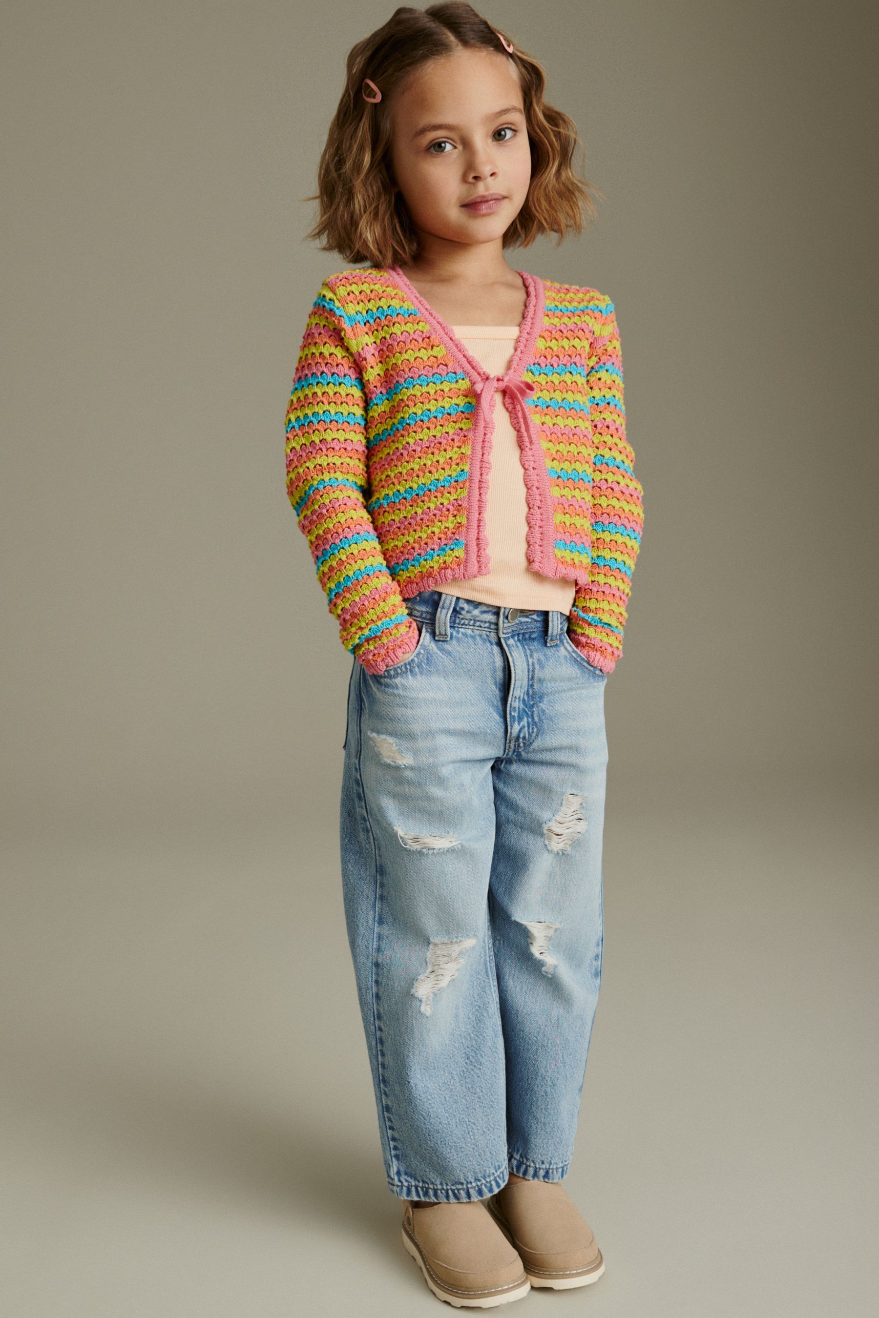 Next rainbow cardigan baby cheap