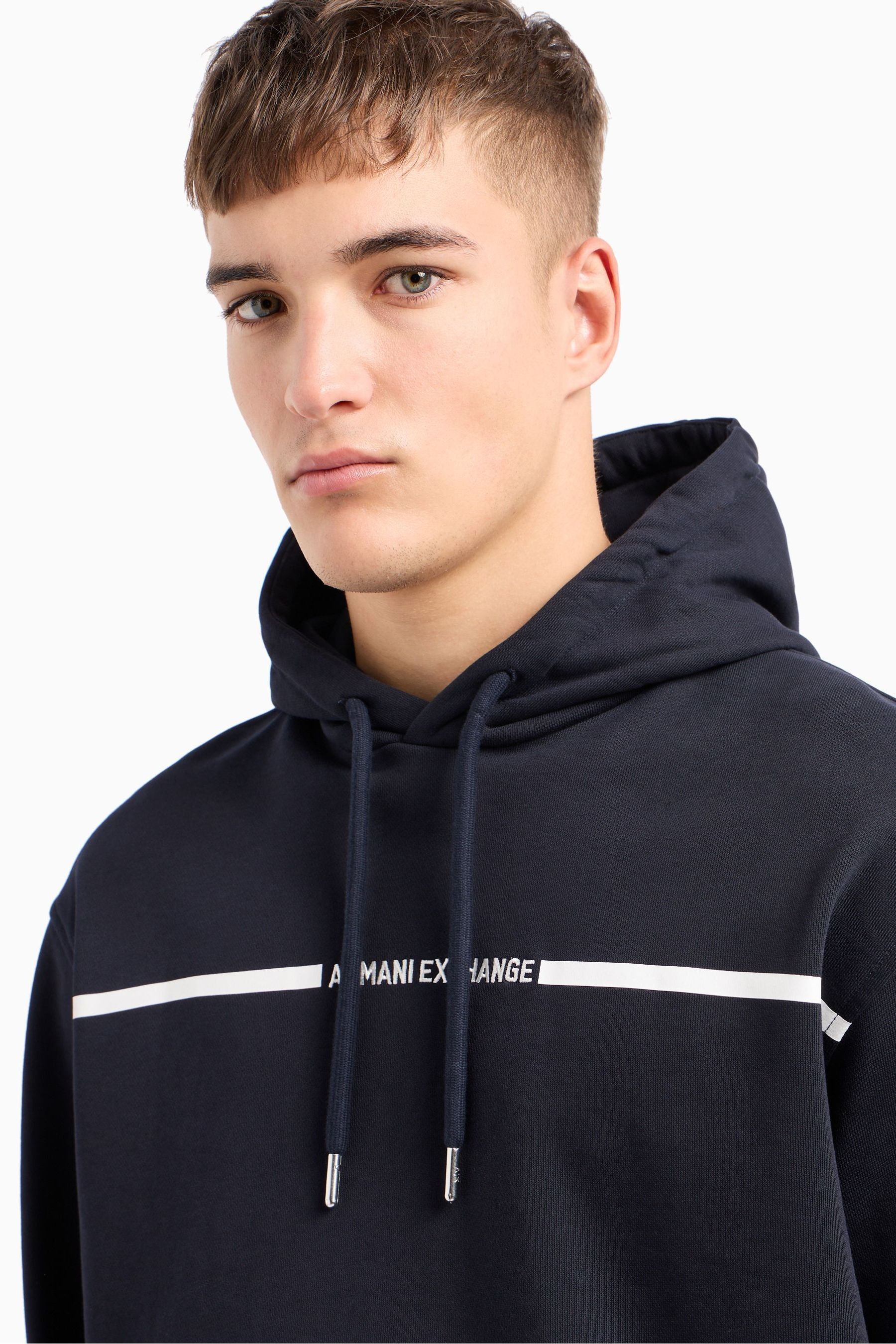 Armani shop navy hoodie