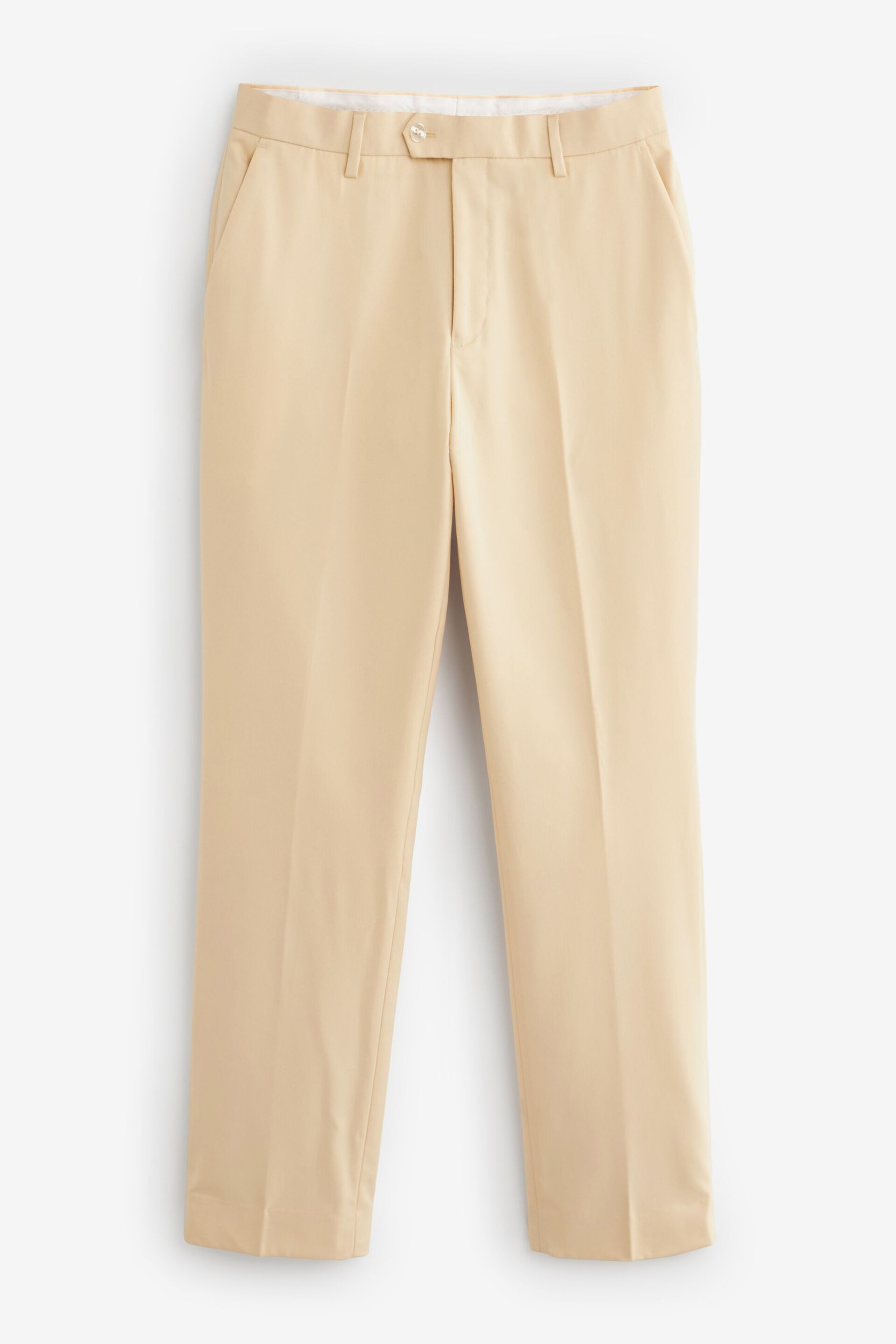 Yellow Slim Fit Motionflex Stretch Suit: Trousers - Image 6 of 9