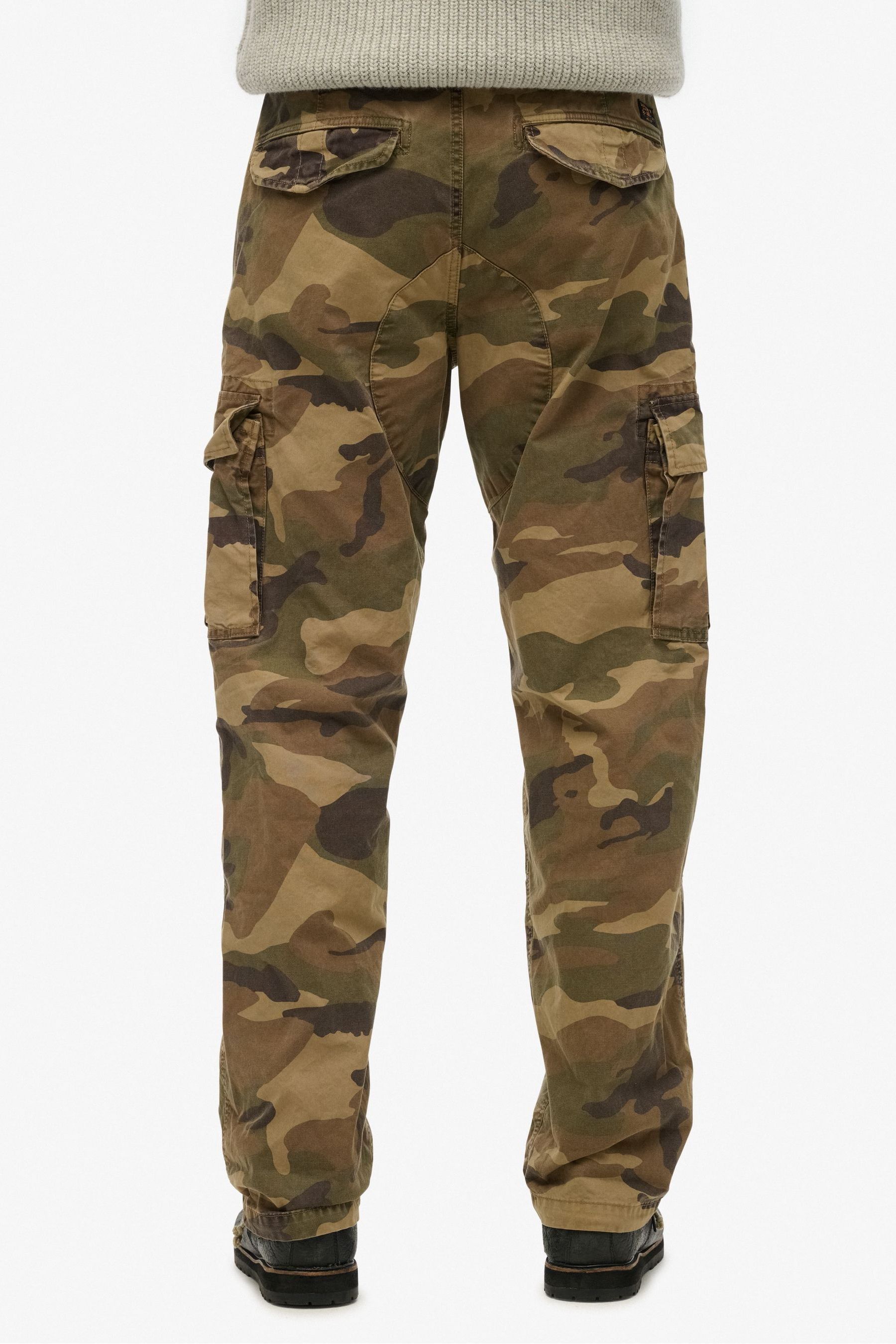 Buy Superdry US Woodland Camo Baggy Cargo Trousers from Next Malta