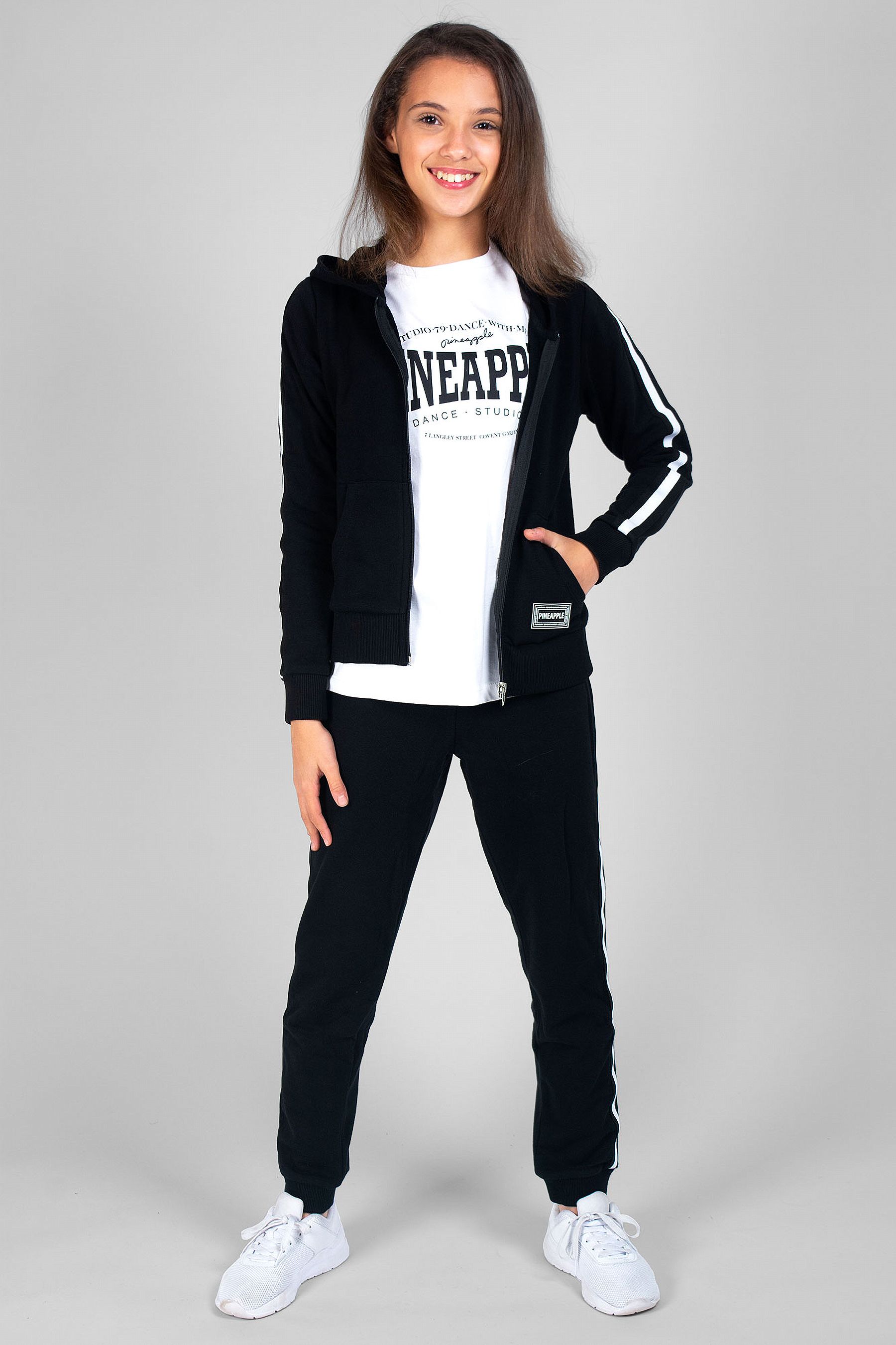 Ladies black joggers uk shop